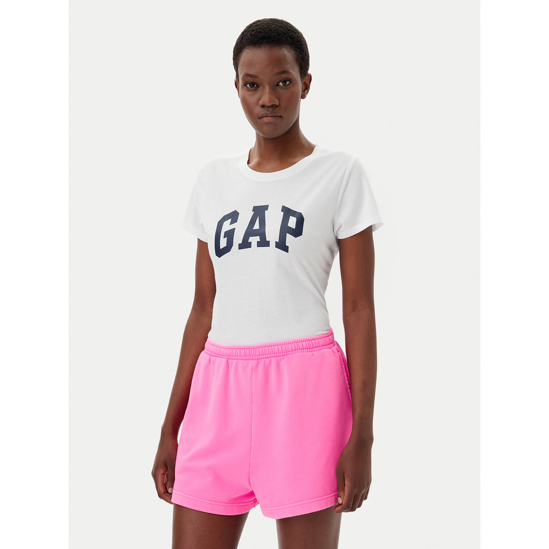 Gap Póló 729555-12 Fehér Regular Fit