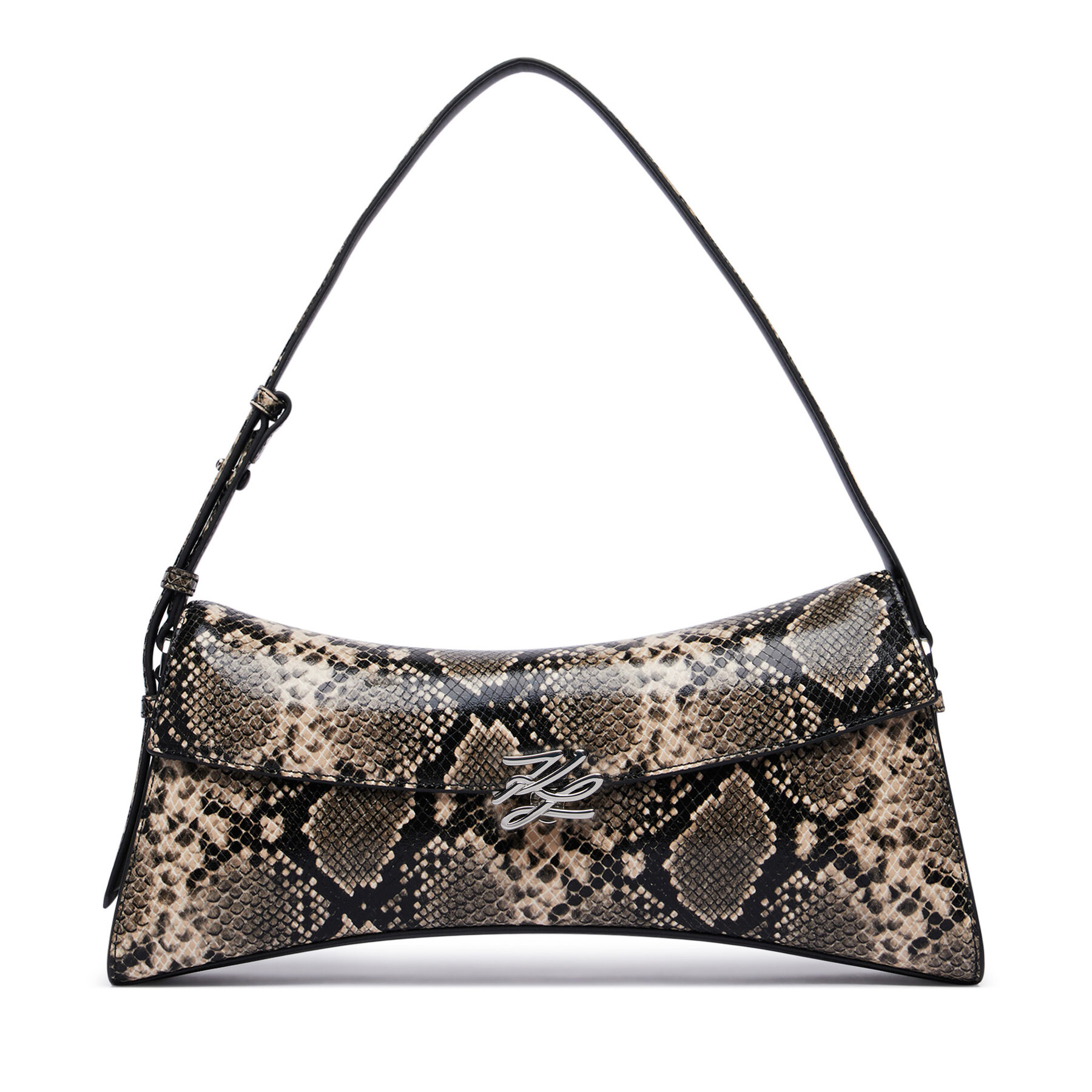 Ročna torba KARL LAGERFELD B4W30356 Rjava