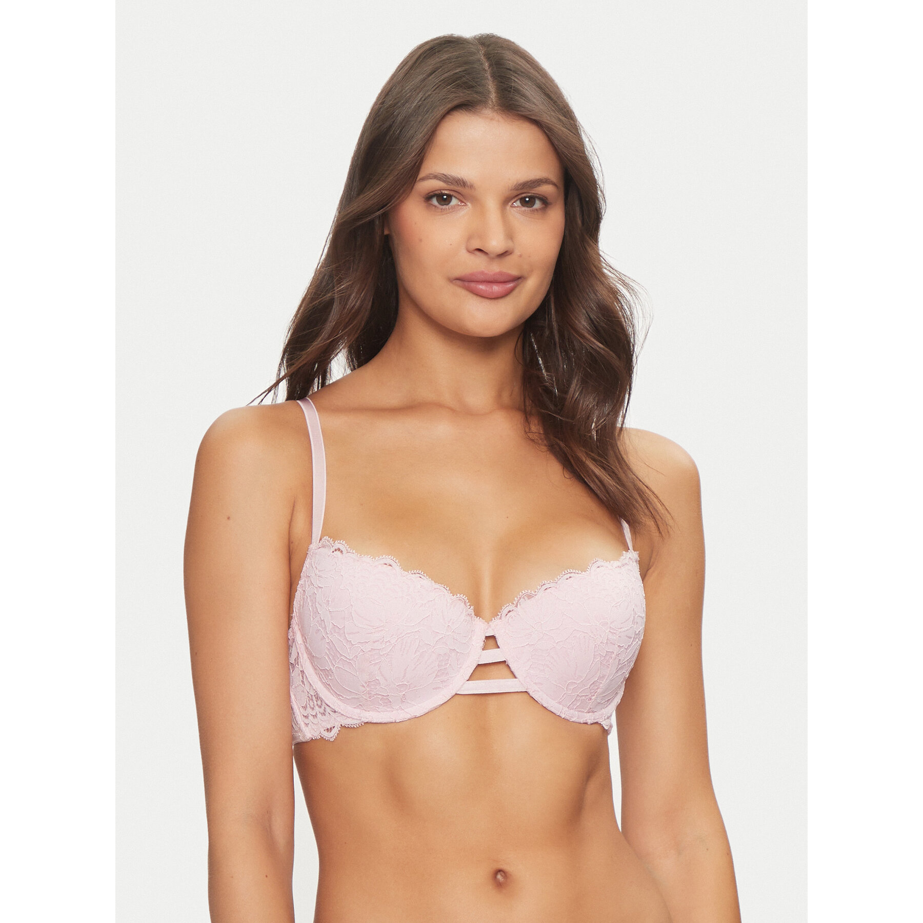 Hunkemöller Melltartó alsó huzallal Andrea 205411 Rózsaszín