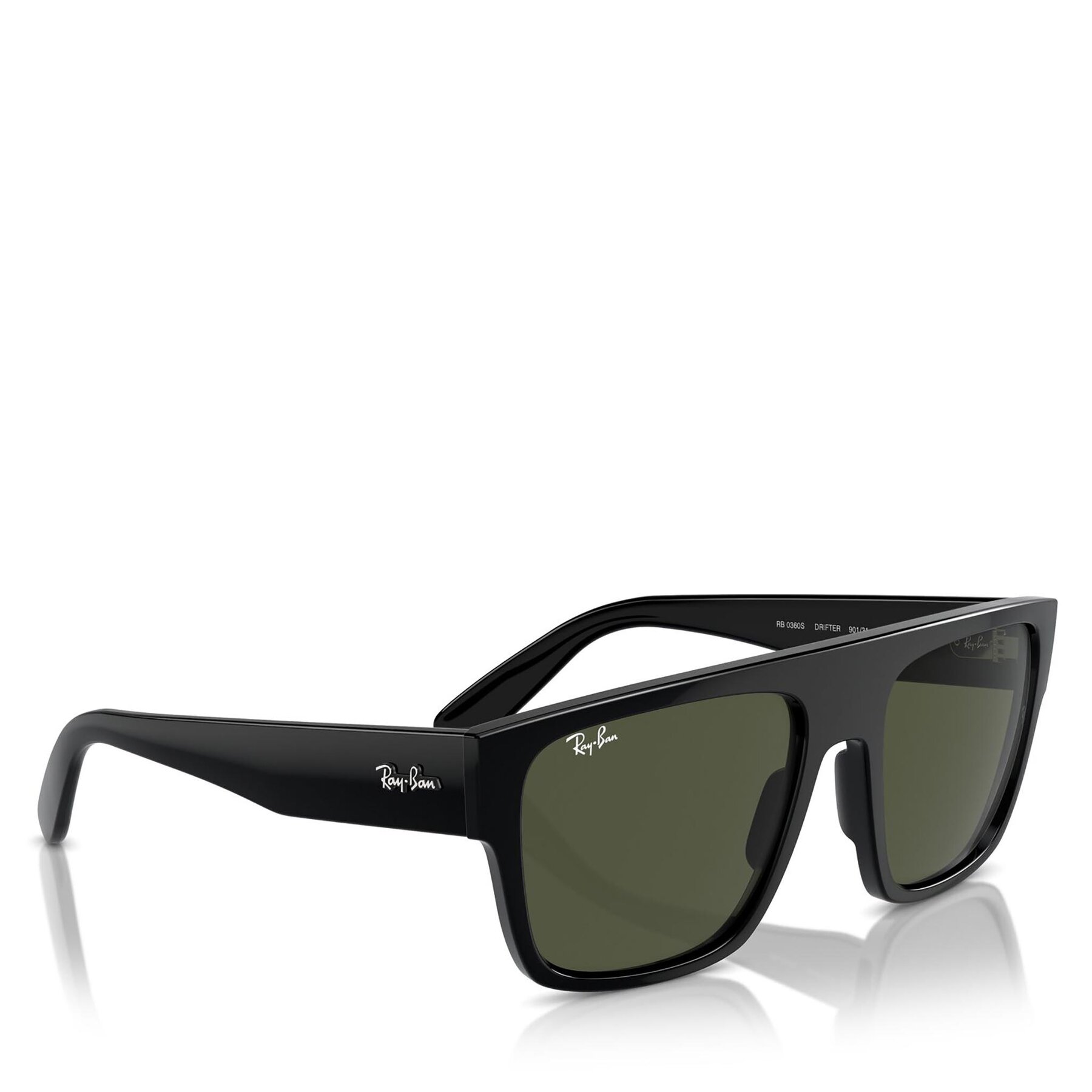 Okulary przeciwsłoneczne Ray-Ban, Rozmiar 57 Czarny Drifter 0RB0360S 901/31