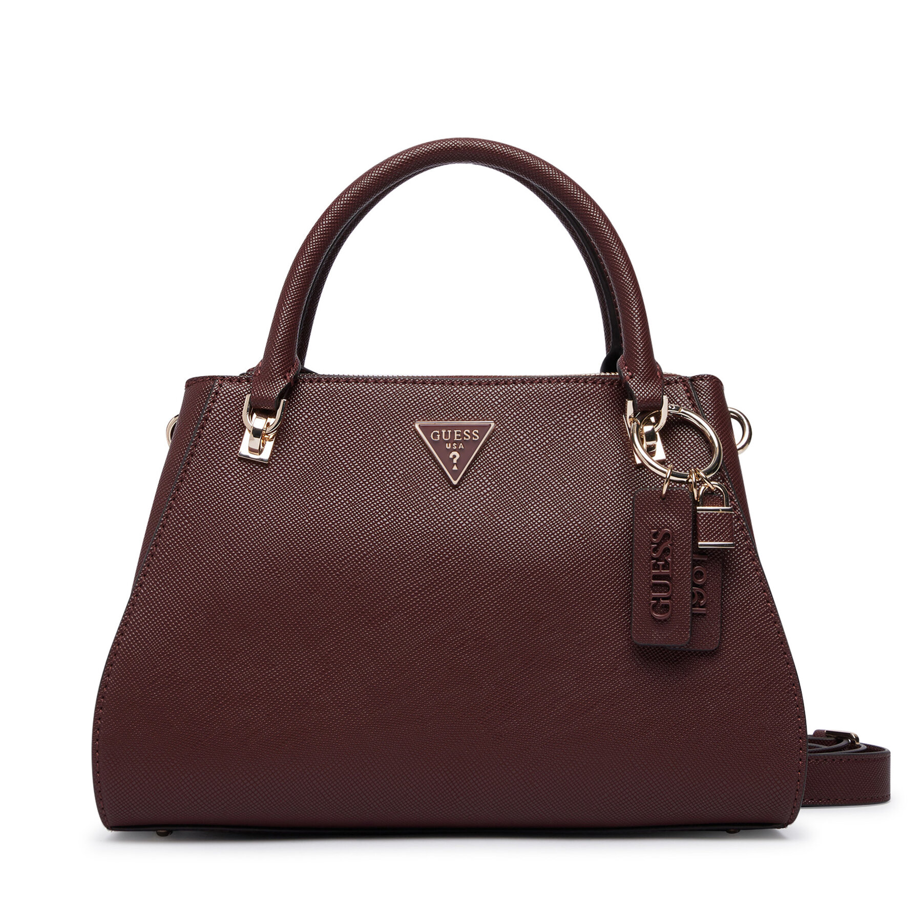 Ročna torba Guess Noelle II HWZG96 72070 Bordo rdeča