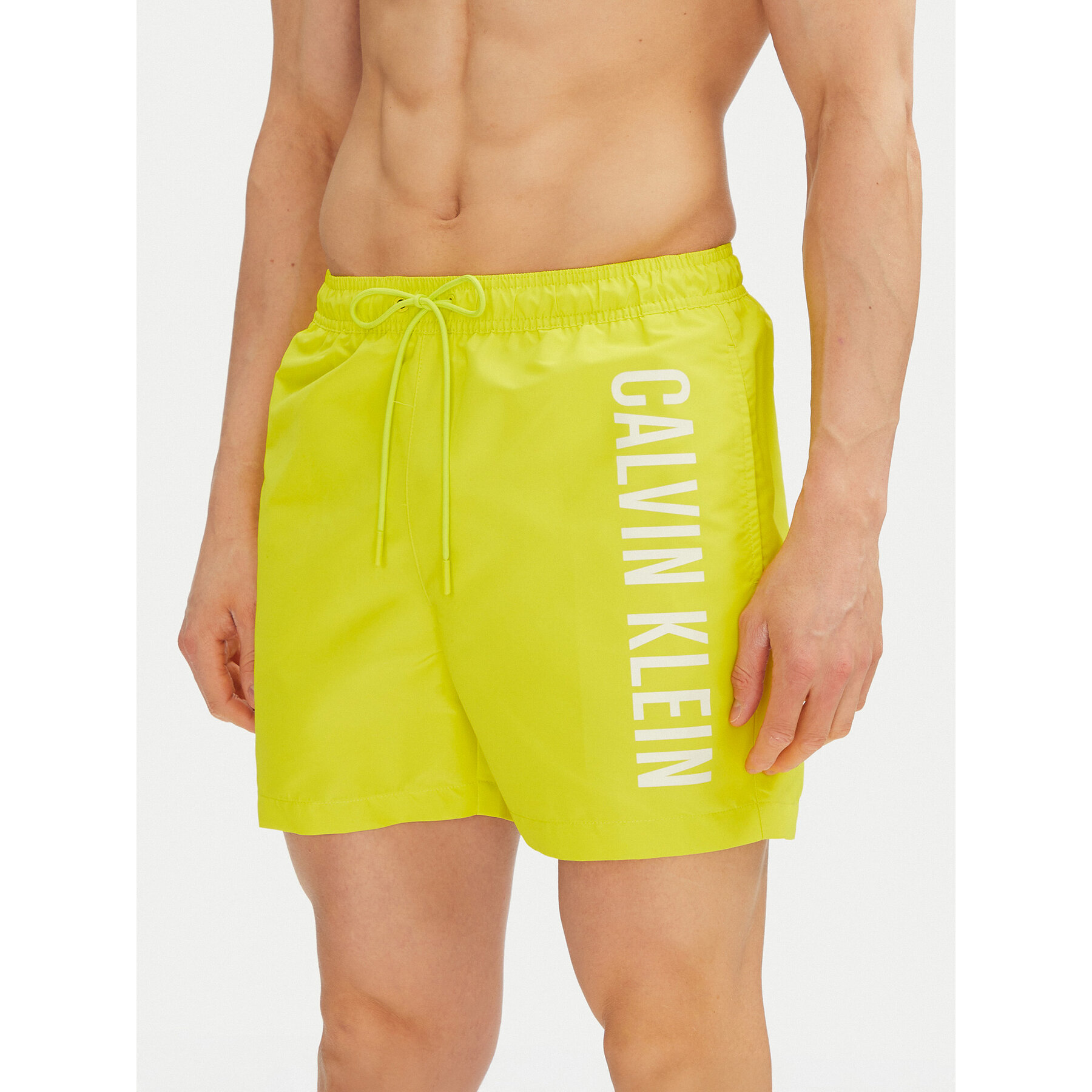 Calvin Klein Swimwear Badeshorts KM0KM01092 Gelb Regular Fit