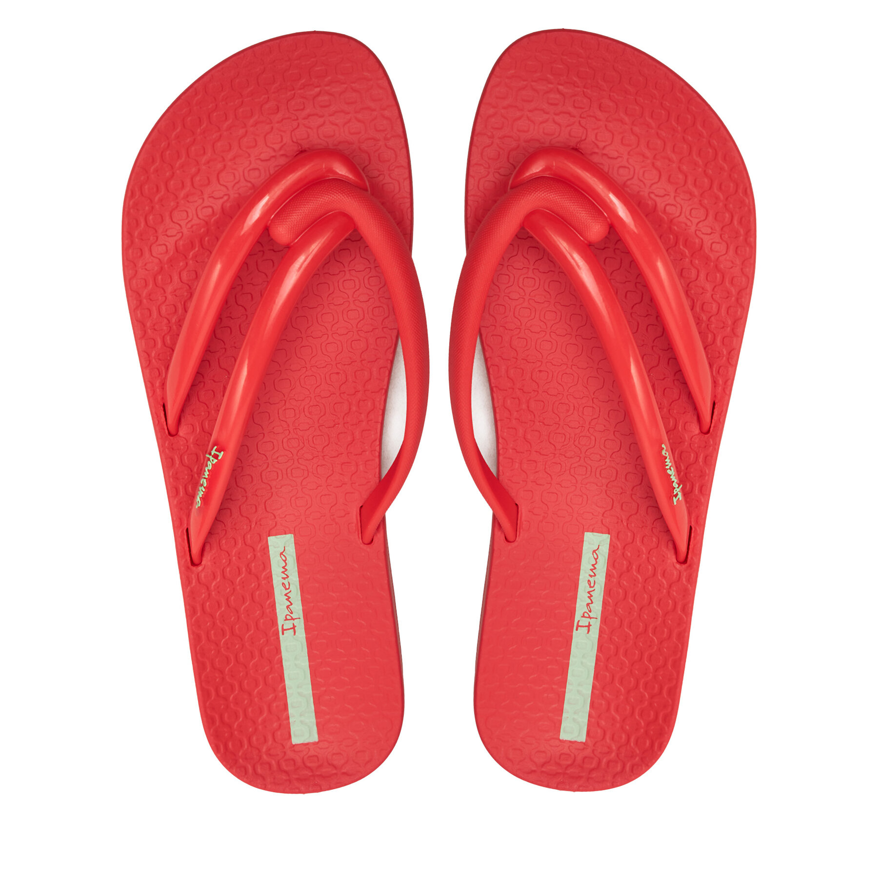 Damskie Japonki Ipanema, Rozmiar 41.5 Czerwony 83519