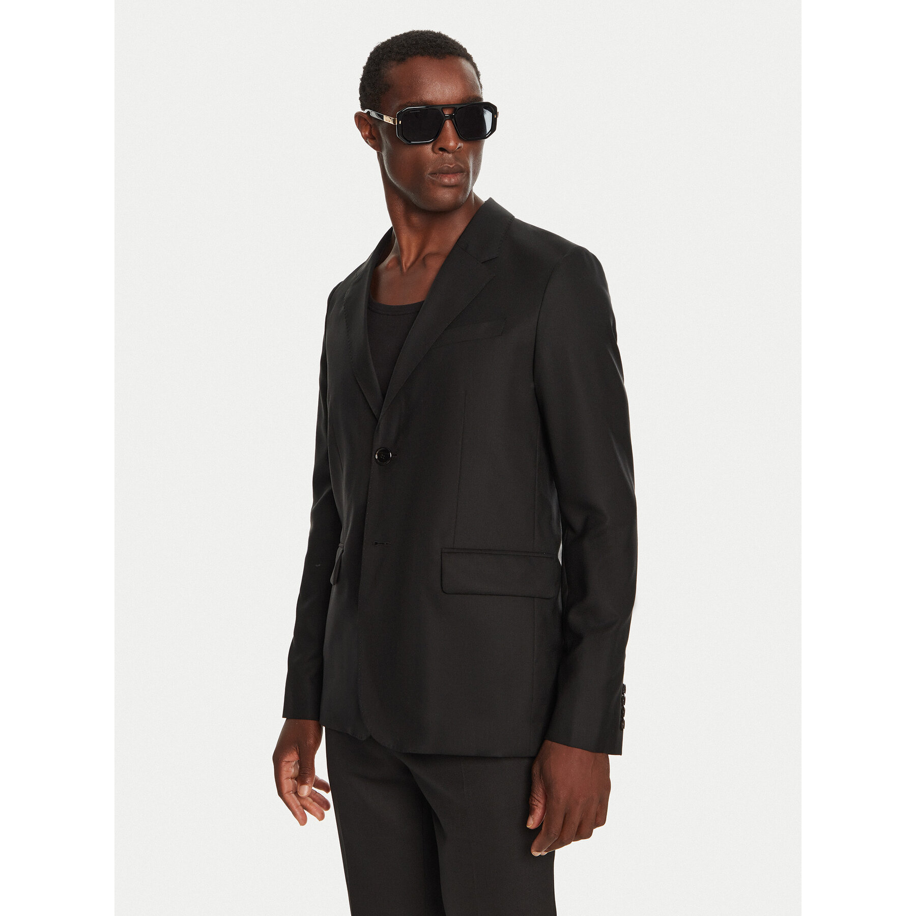 AMI Paris Sakko HBV008.WV0044 Schwarz Regular Fit