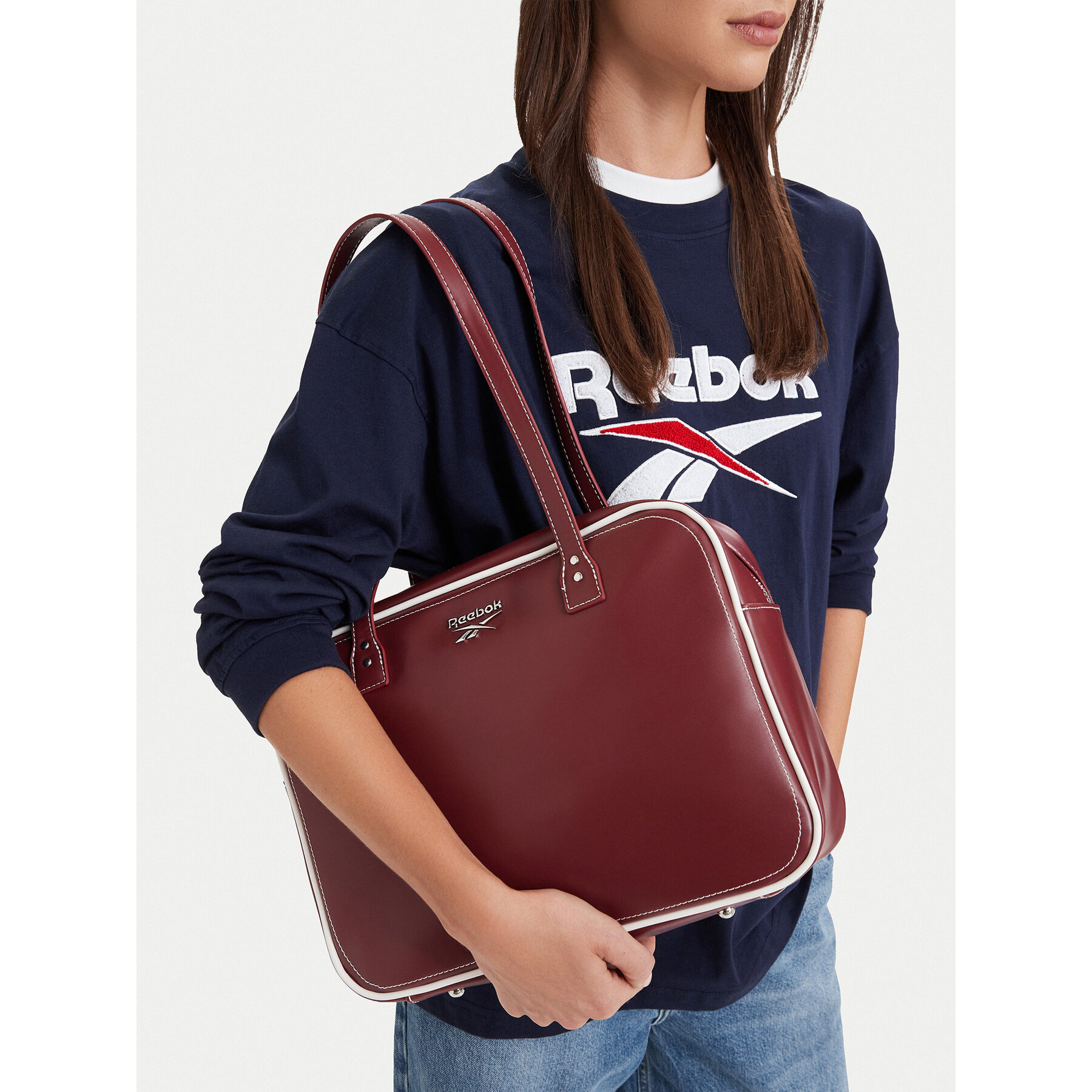 Дамска чанта Reebok CWBEO-RBK-L-005-10 Тъмночервен