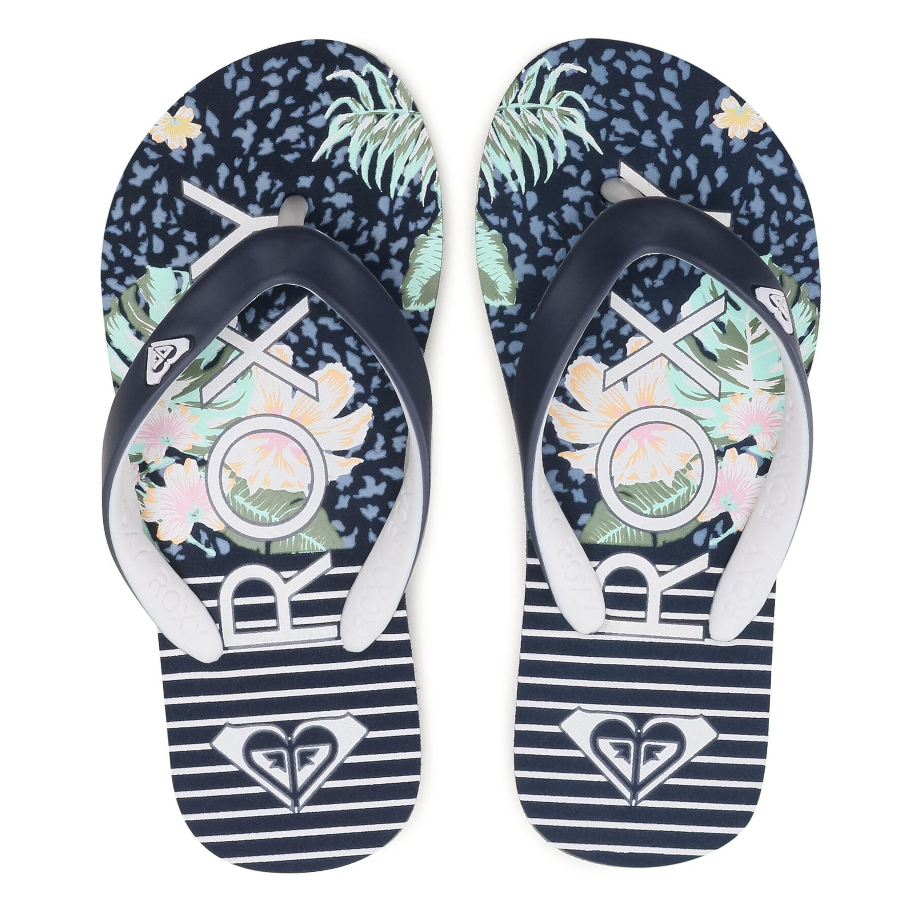 Gyerek Flip-flops Roxy, Méret: 28, Sötétkék, ARGL100279