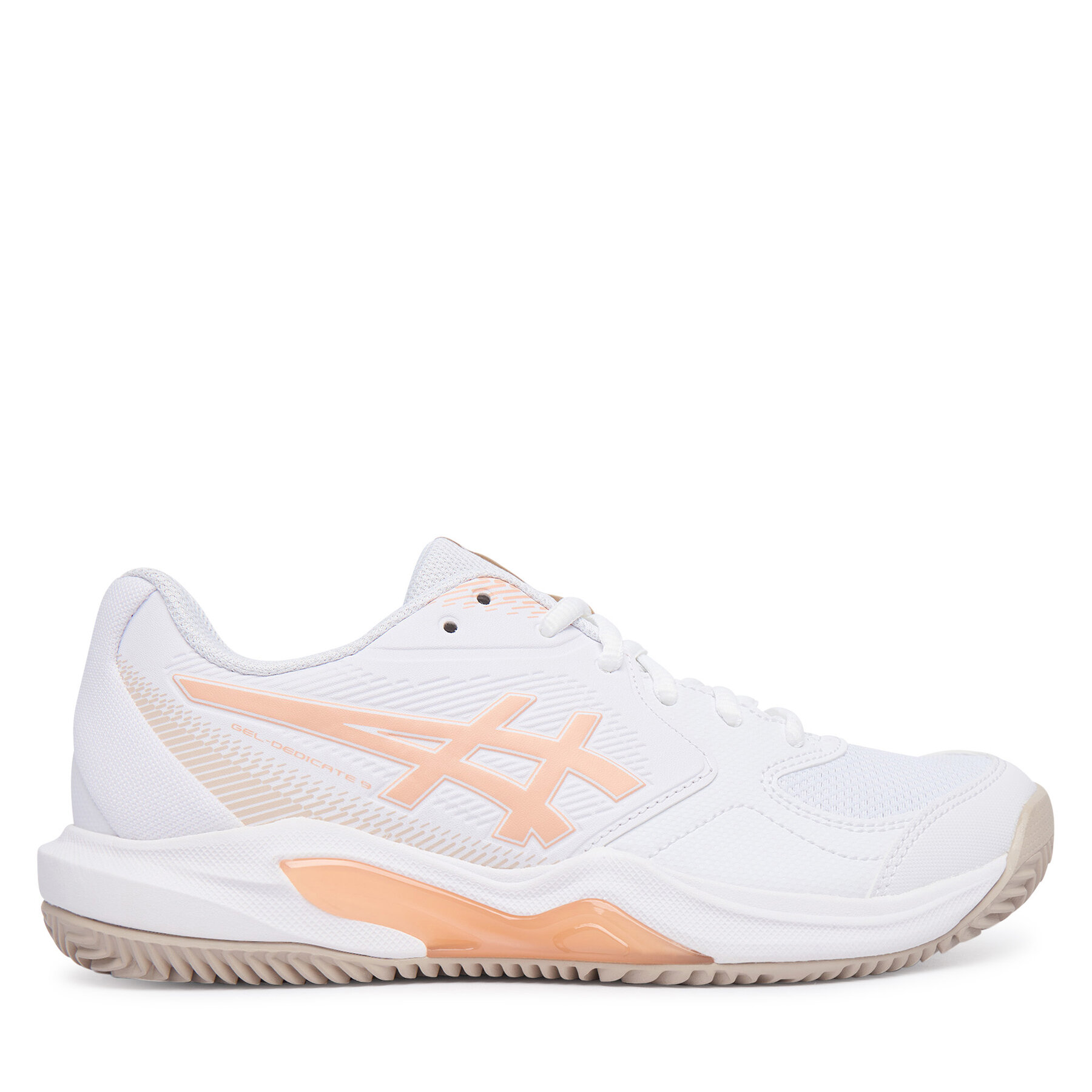 Obuća za tenis Asics Gel-Dedicate 9 Clay 1042A314 Bijela