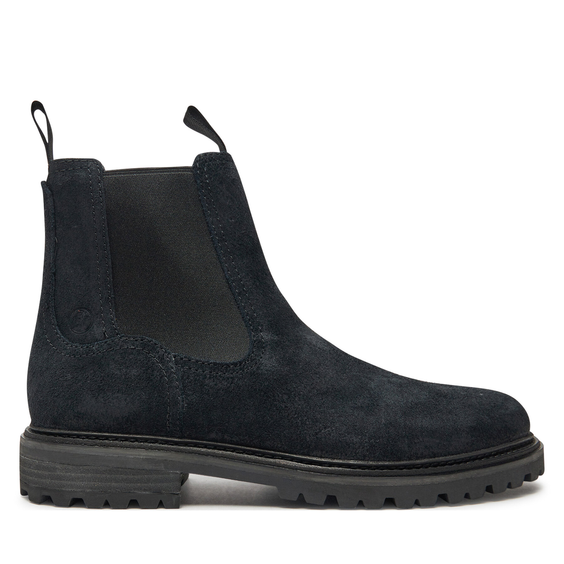 Členková obuv s elastickým prvkom Clarks Clarkridge Top 26179722 Čierna