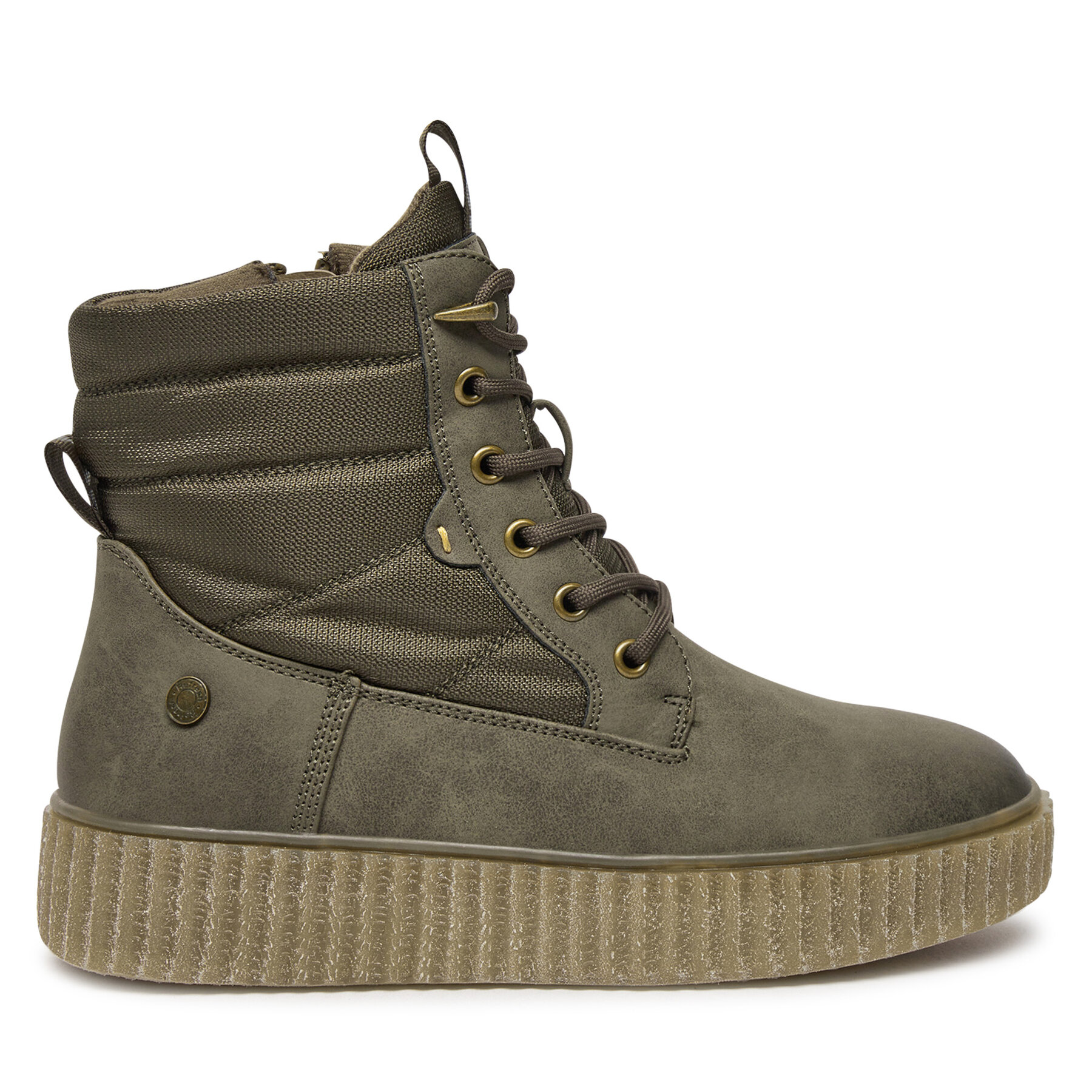 Šnurovacia obuv Refresh 172232 Kaki