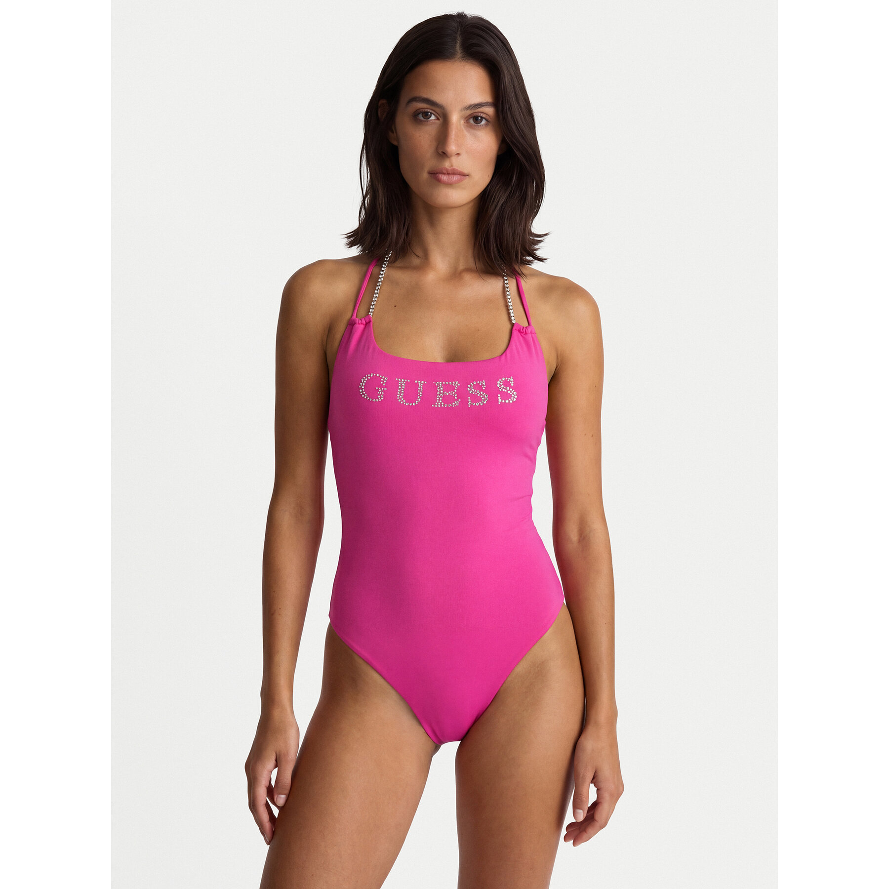 Guess Badeanzug E5GJ53 MC040 Rosa