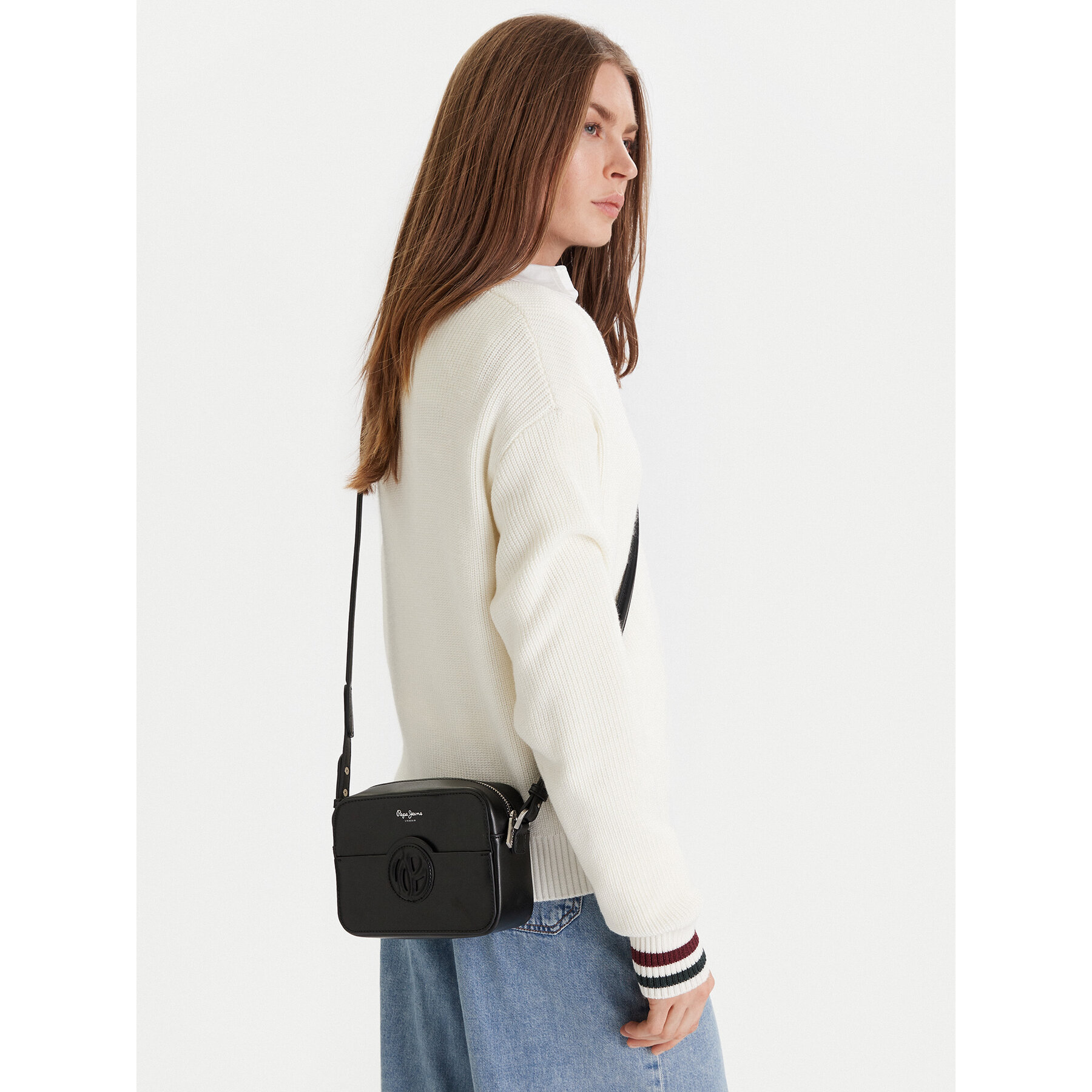 Torbica Pepe Jeans Beverly Limited PL031662 Crna