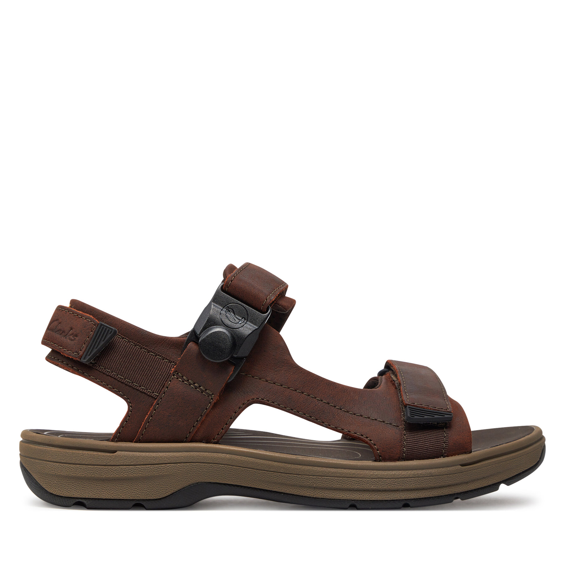 Uomo Sandali Clarks, Taglia 42_5, Marrone, Saltway Trail 26176905, taglia : 42_5