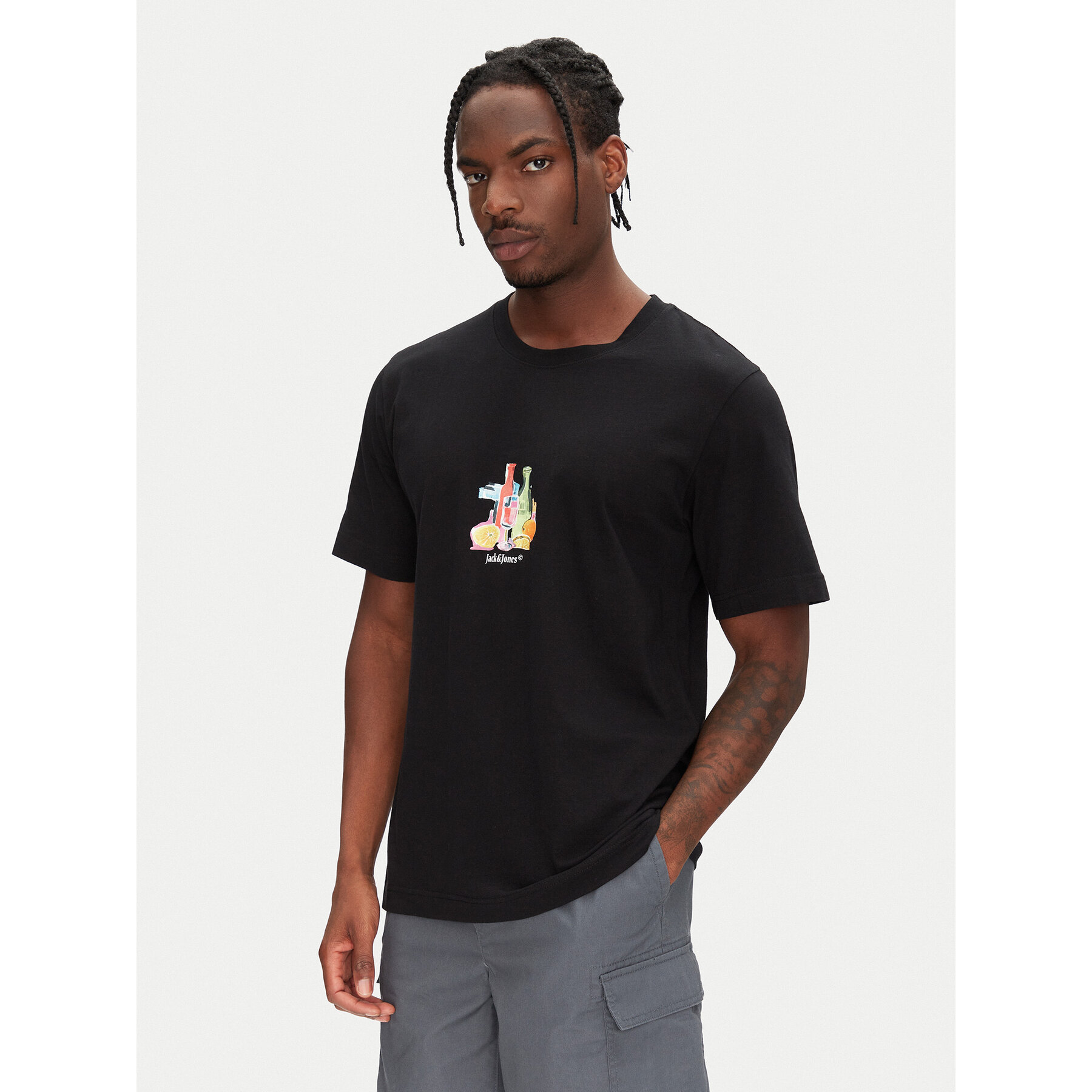 Jack & Jones T-shirt Varenna 12273162 Nero Regular Fit