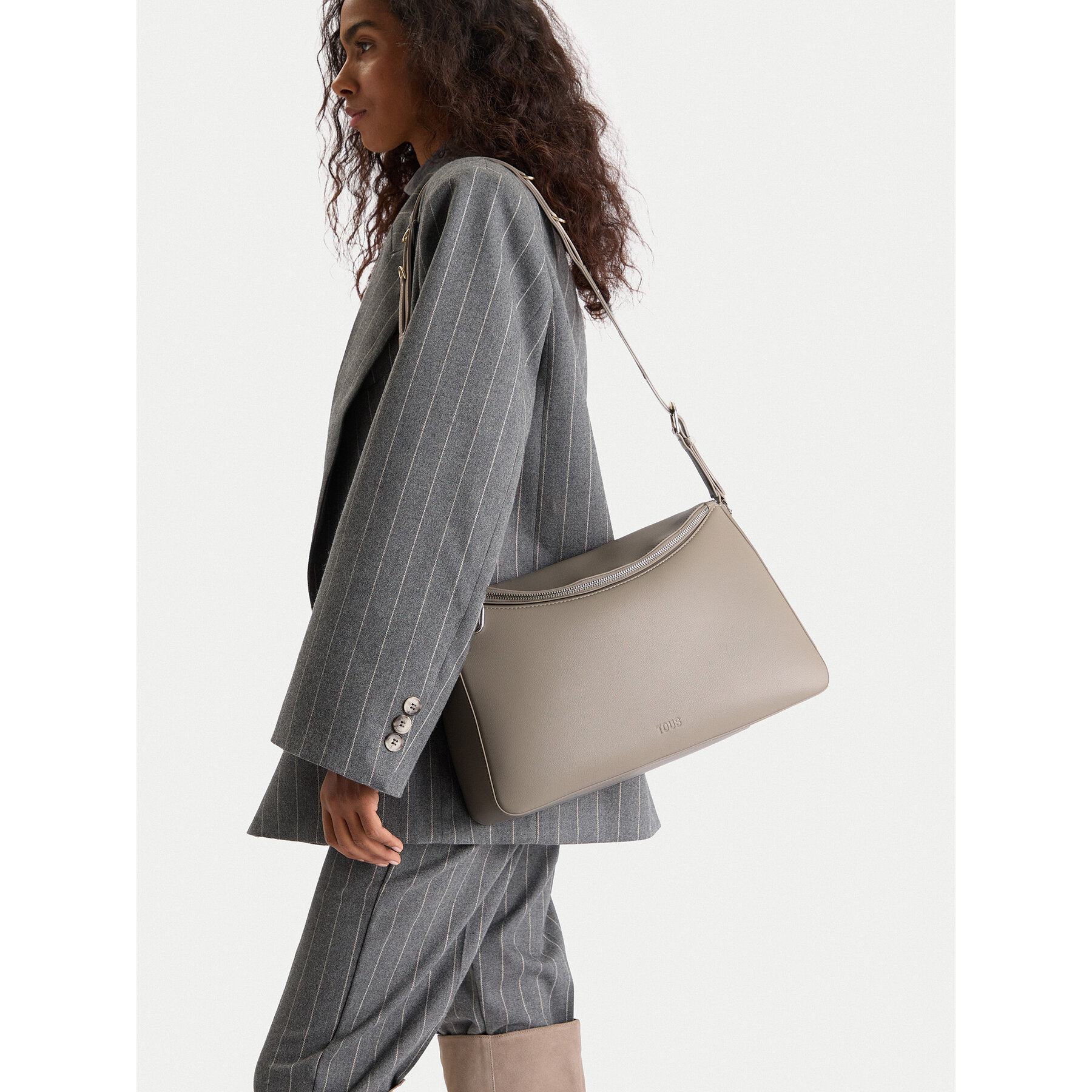 Borsetta TOUS City 2002303343 Beige