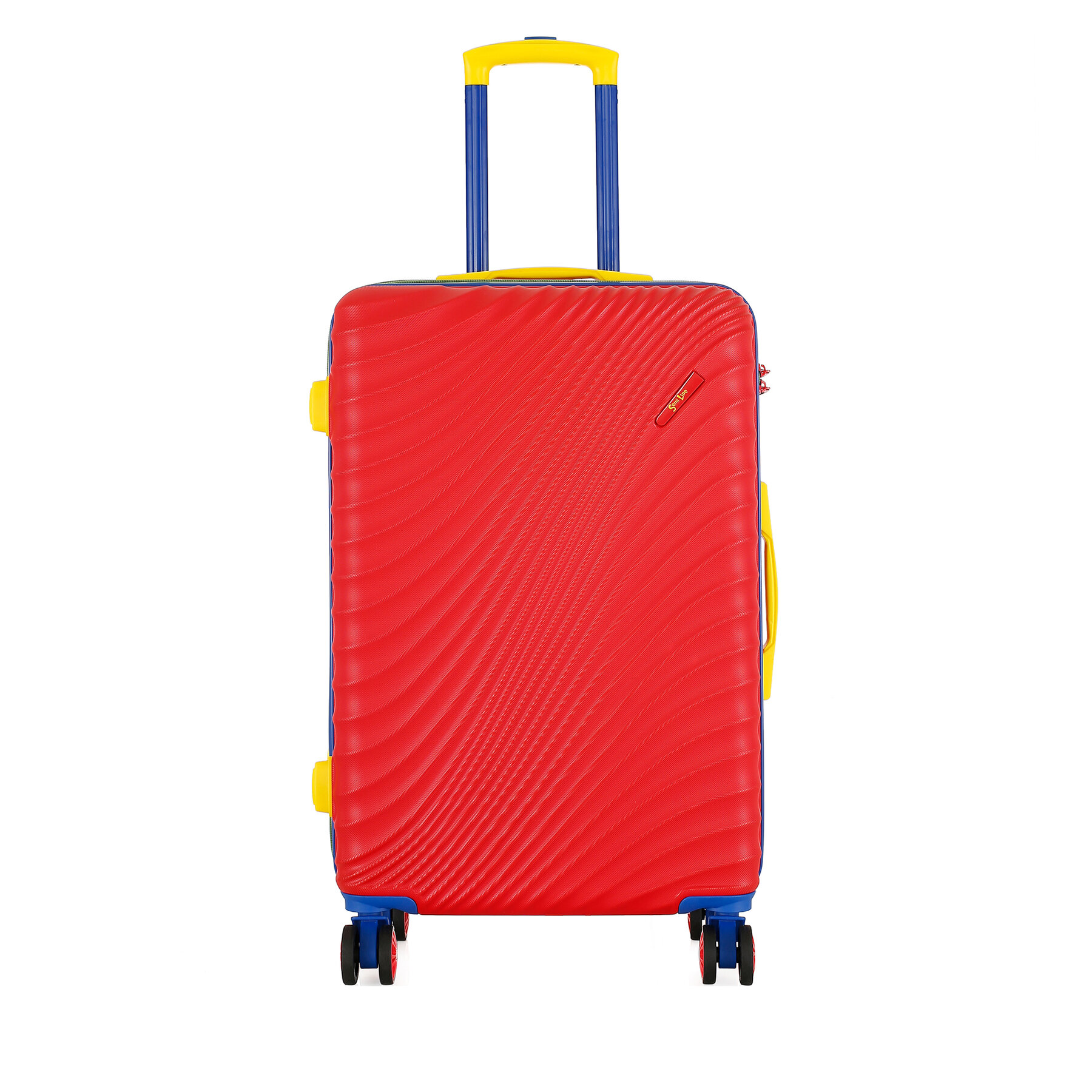 Среден куфар Semi Line T5935-2 Червен