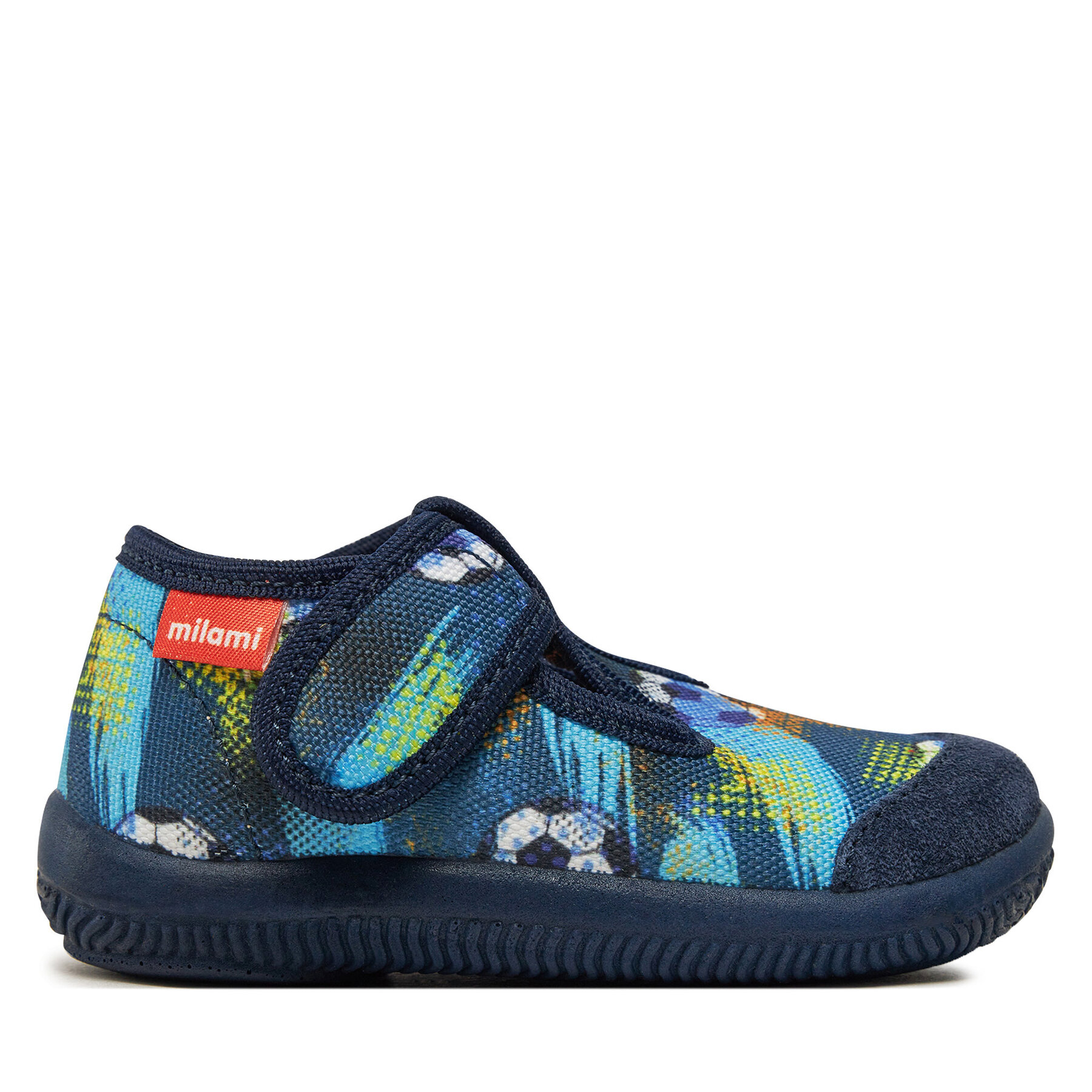 Pantuflas MILAMI 226-66 FUDBALL Azul marino