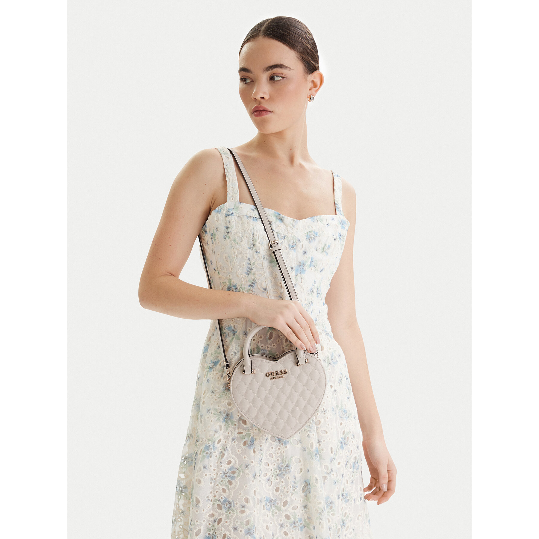 Дамска чанта Guess HWQG98 94770 Бял