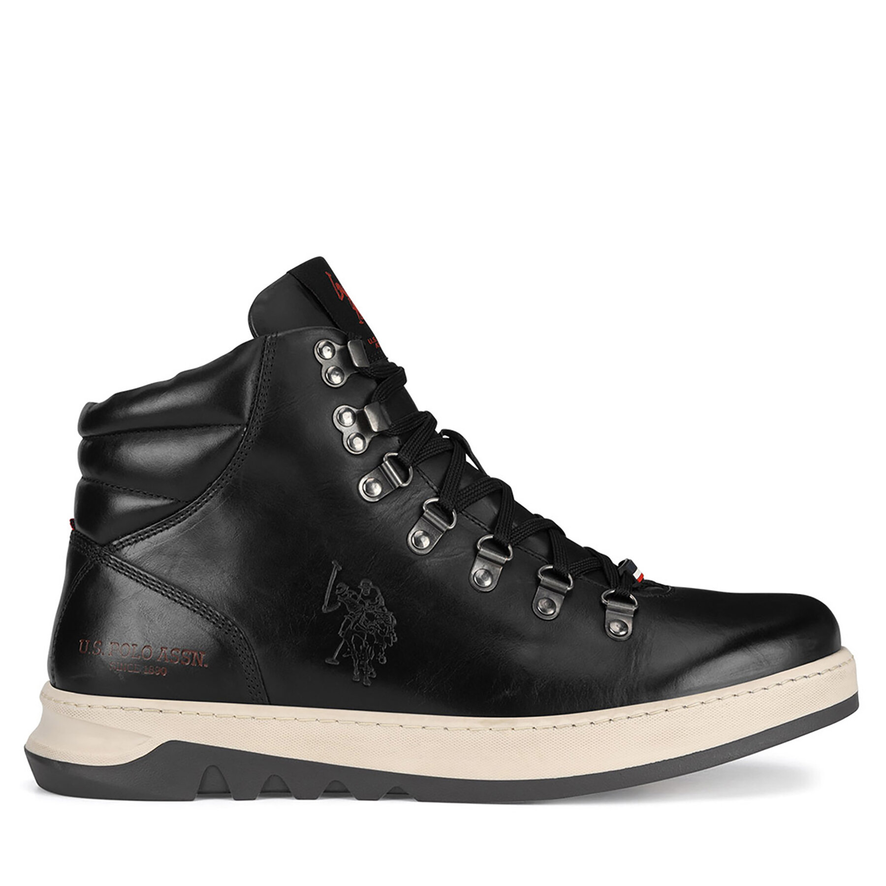 Šnurovacia obuv U.S. Polo Assn. RANGER001M/DL1 Čierna