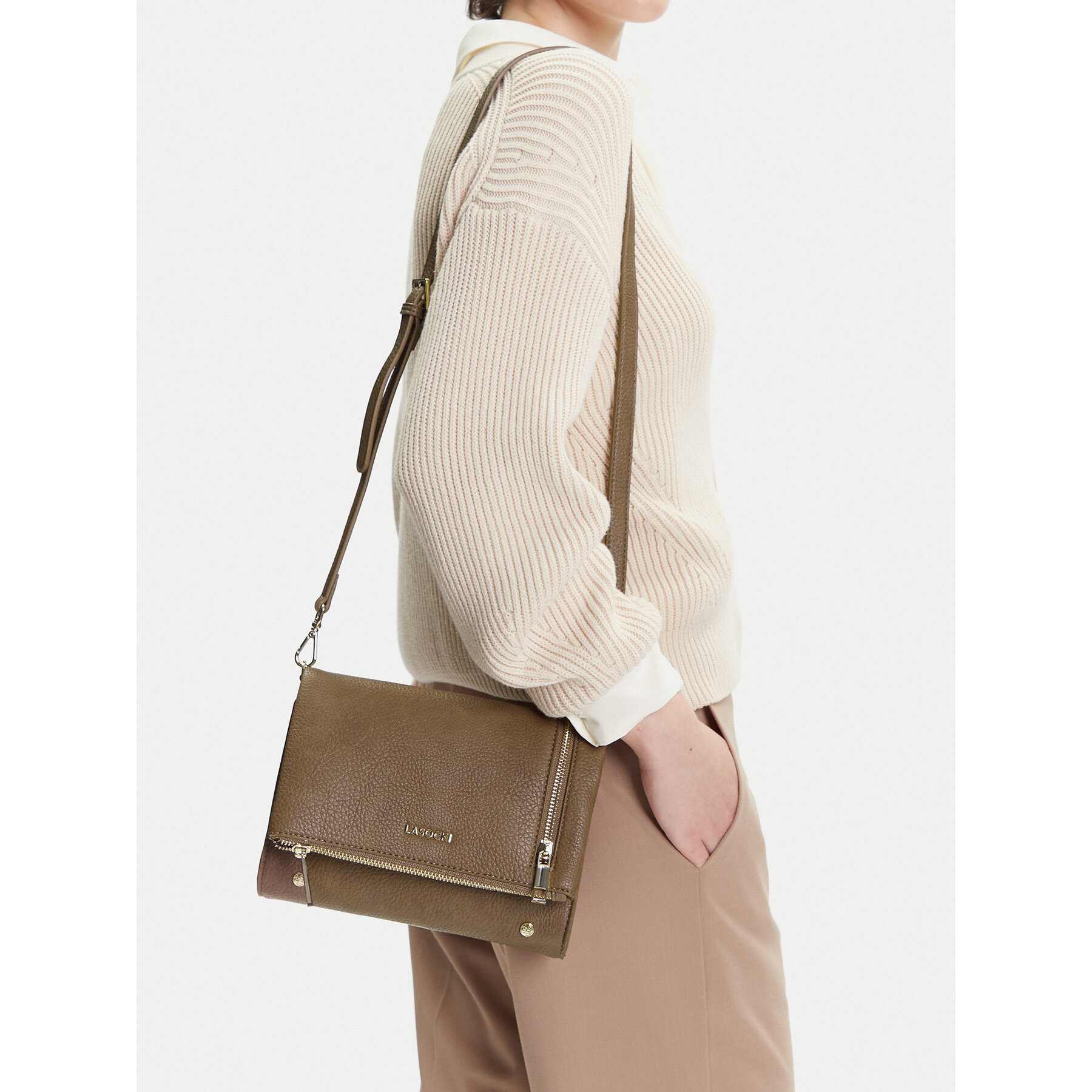 Geantă Lasocki LSK-K-028-06 Maro