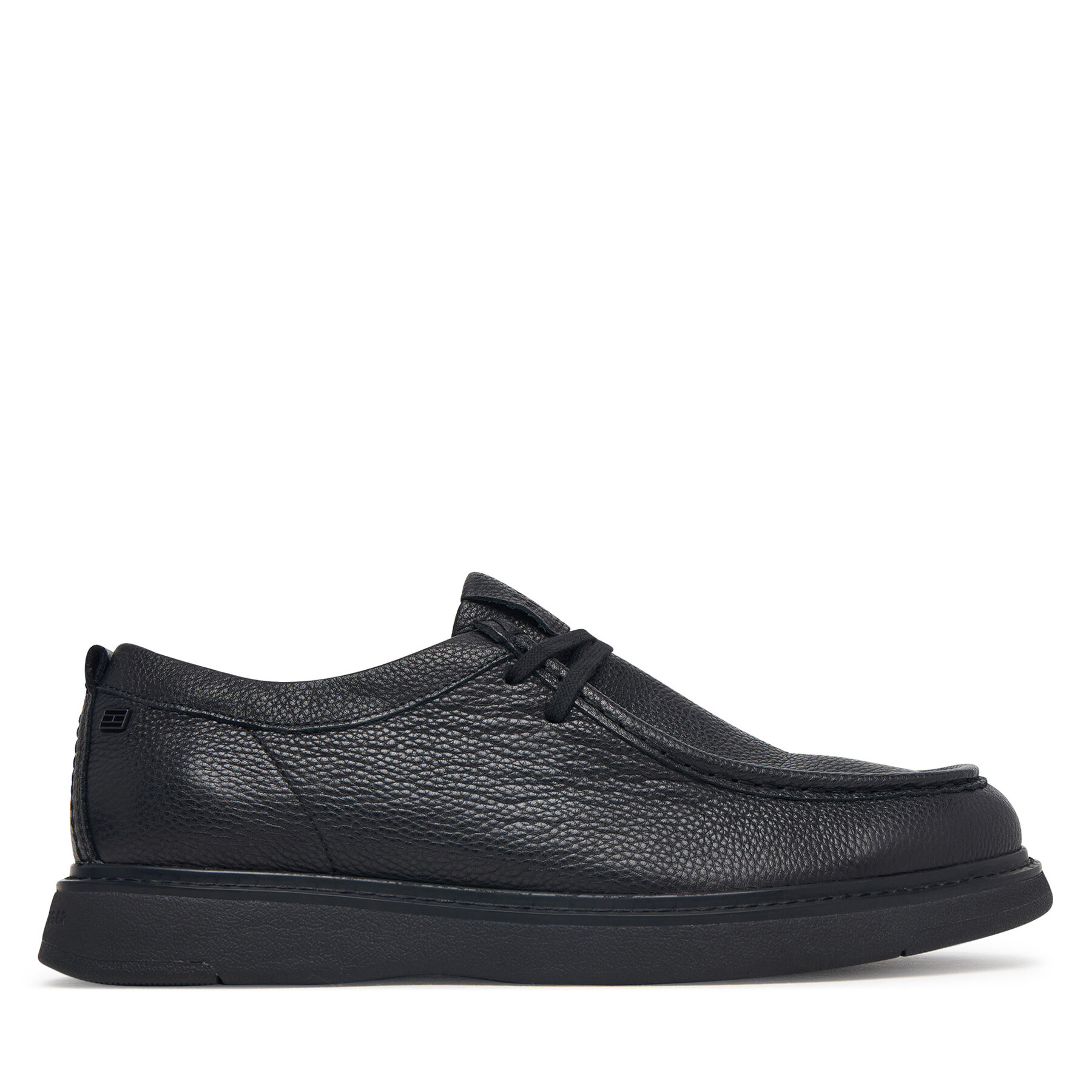 Cipele Tommy Hilfiger Comfort Leather Moc Toe Shoe FM0FM06072 Crna