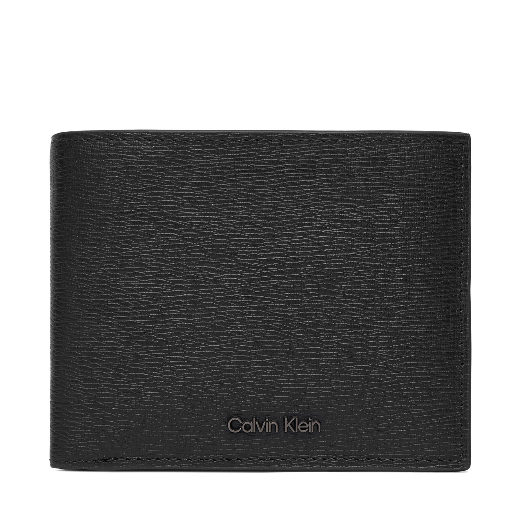 Portofel Calvin Klein Saffiano Billfold W Card + Coin LV04D1074G Negru