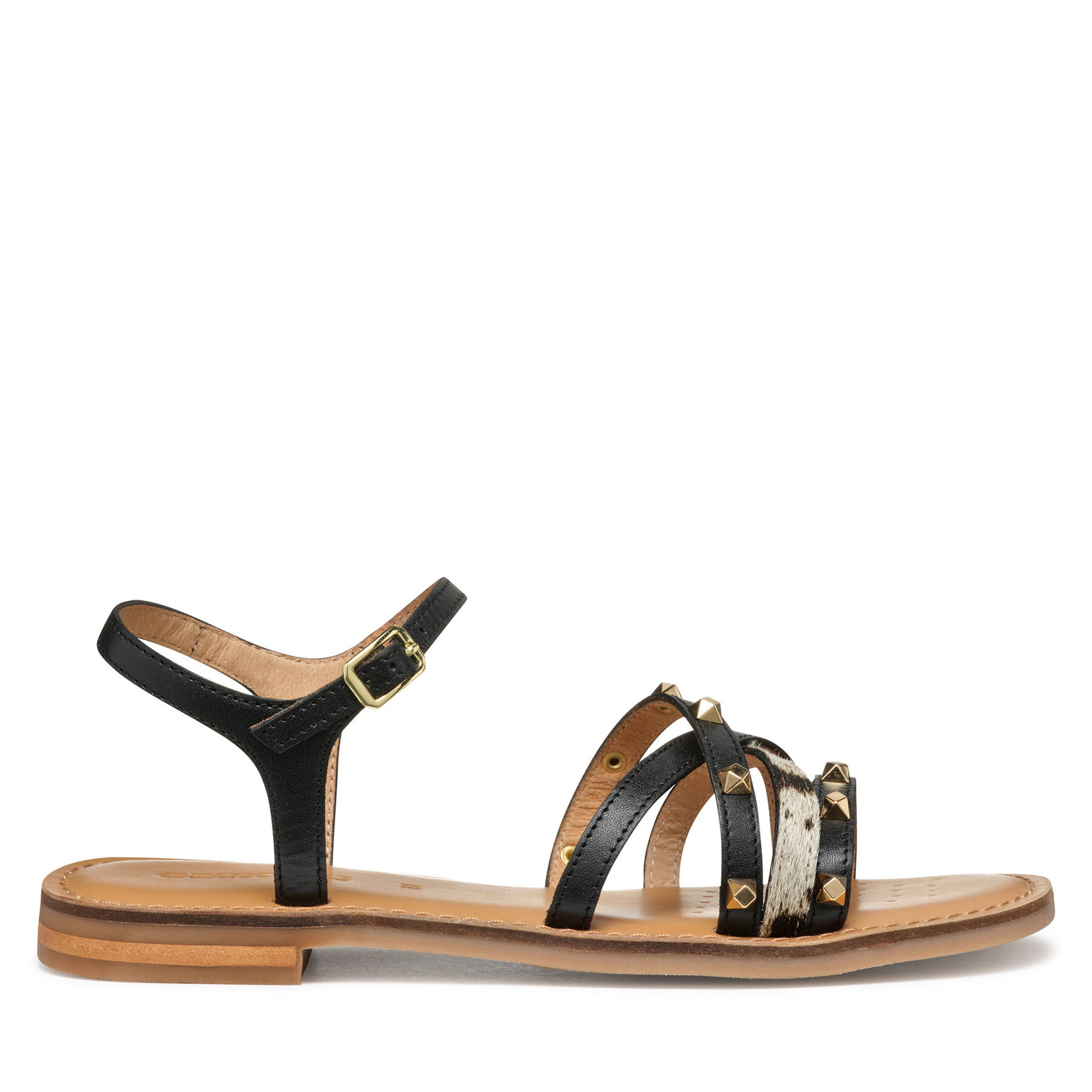 Sandály Geox D Maddalusiac D55YMD 01JQS C0127 Černá