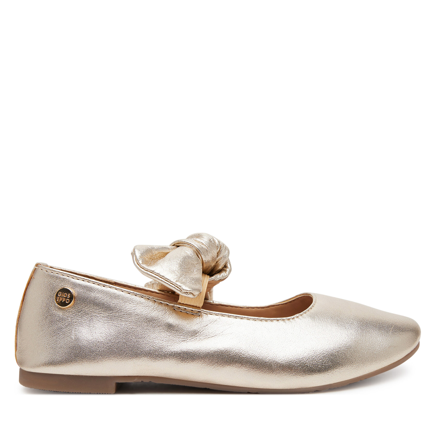 Kinder Ballerinas Gioseppo, Schuhgröße 27, Goldfarben, Mary-Jane 75354-P1