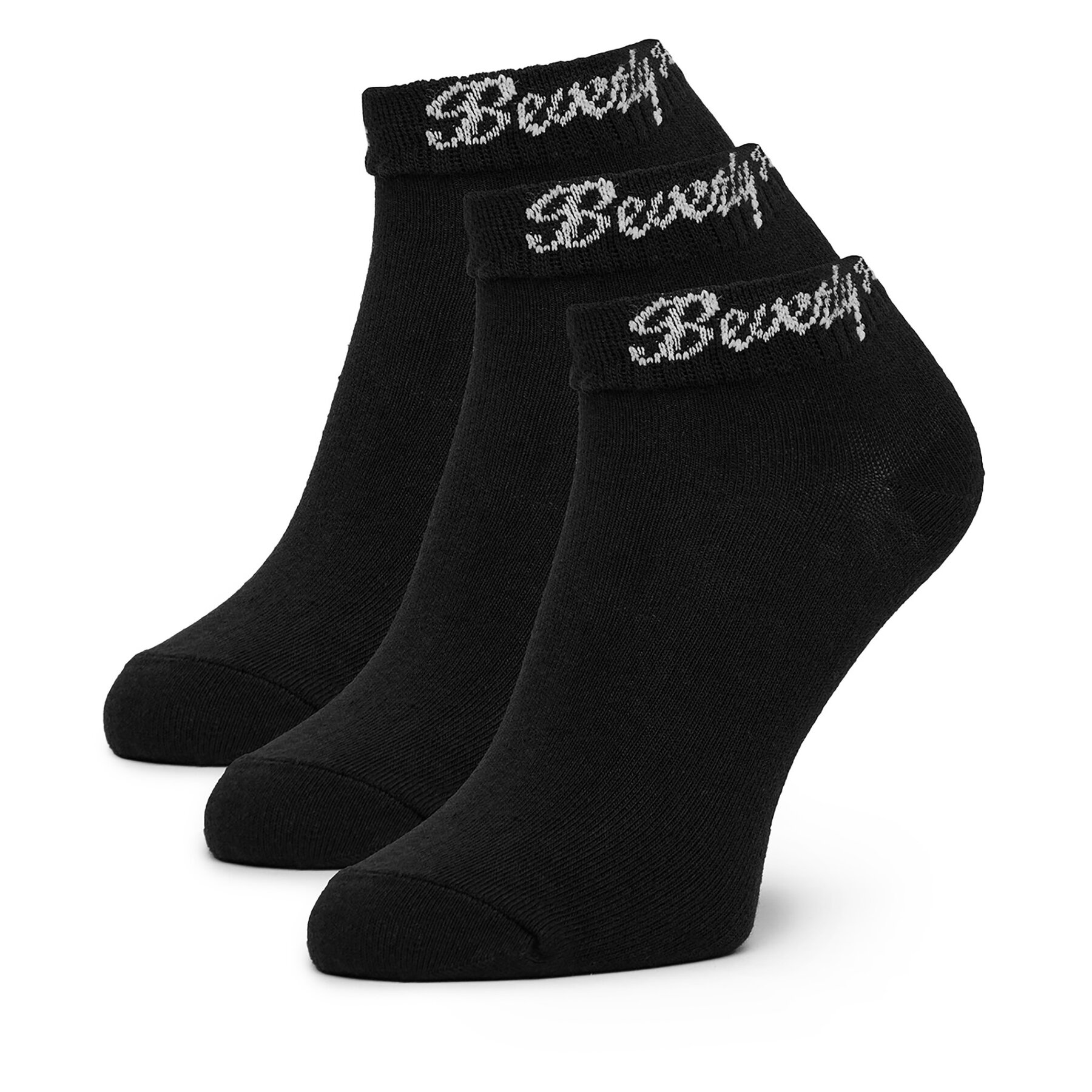 Duge čarape Beverly Hills Polo Club KR_BHPC_GOAL_S_SS2025_(3pack) Crna