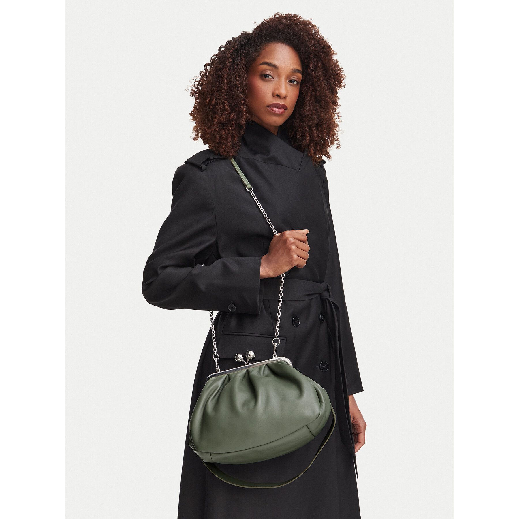 Torbica Weekend Max Mara Cubico 2625516124600 Zelena