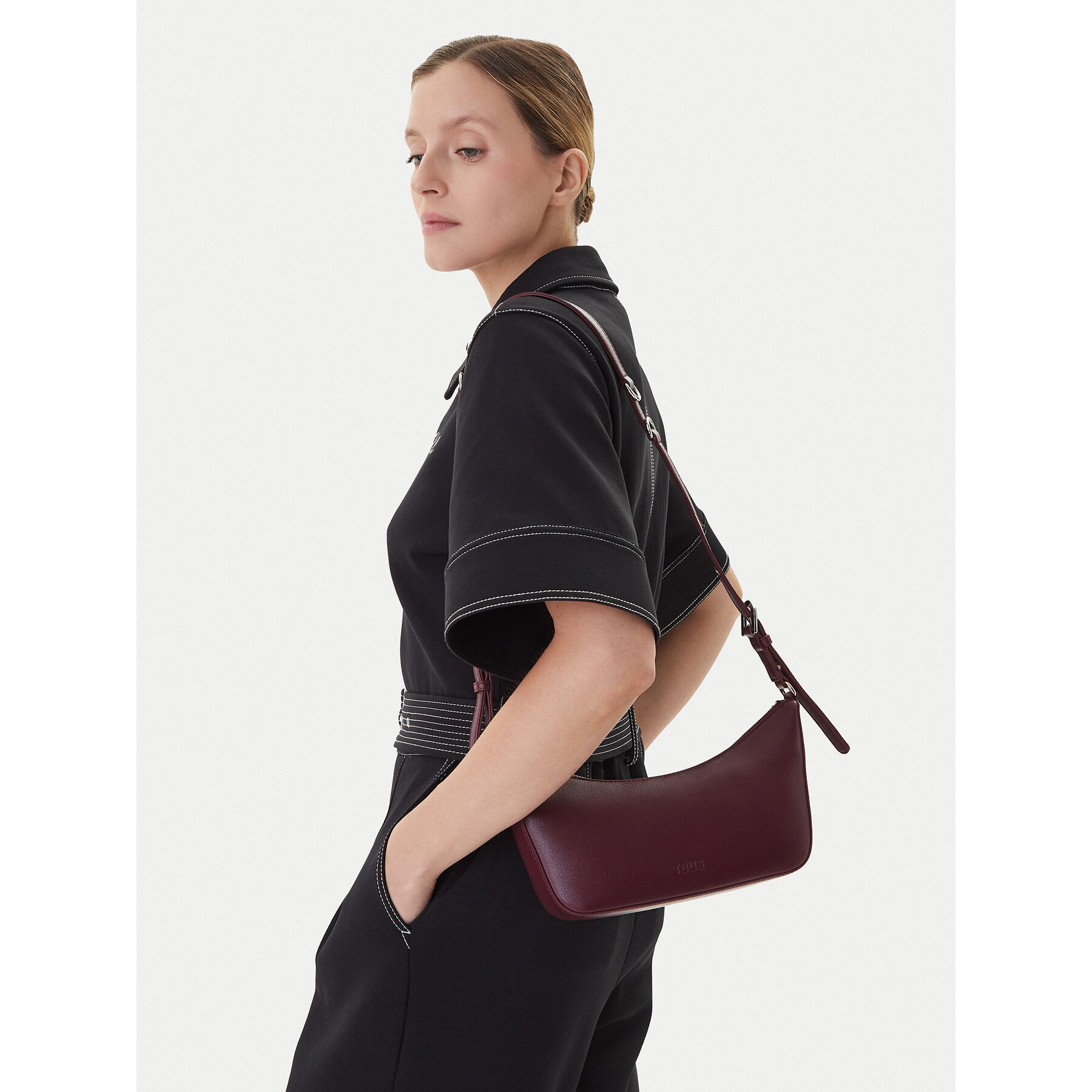 Borsetta TOUS City 2002303121 Bordeaux