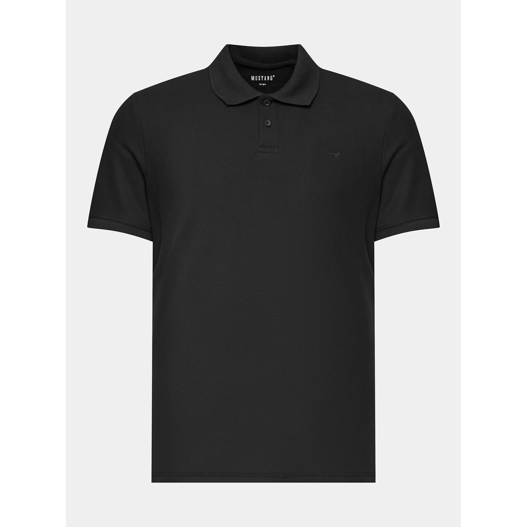 Mustang Polo Palco 1014694 Μαύρο Regular Fit