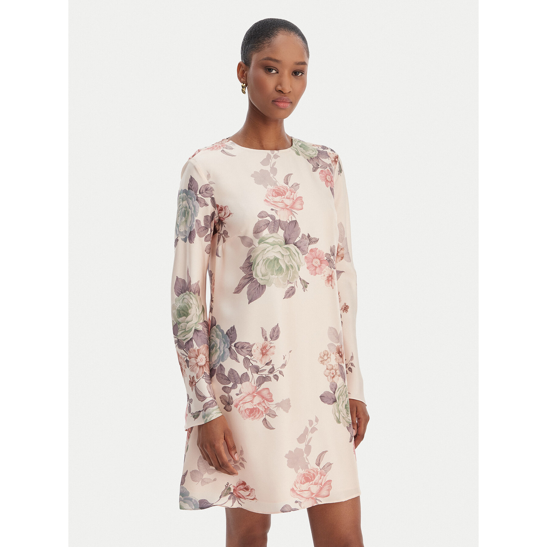 Marella Kleid für den Alltag Samba 2613221171 Beige Regular Fit