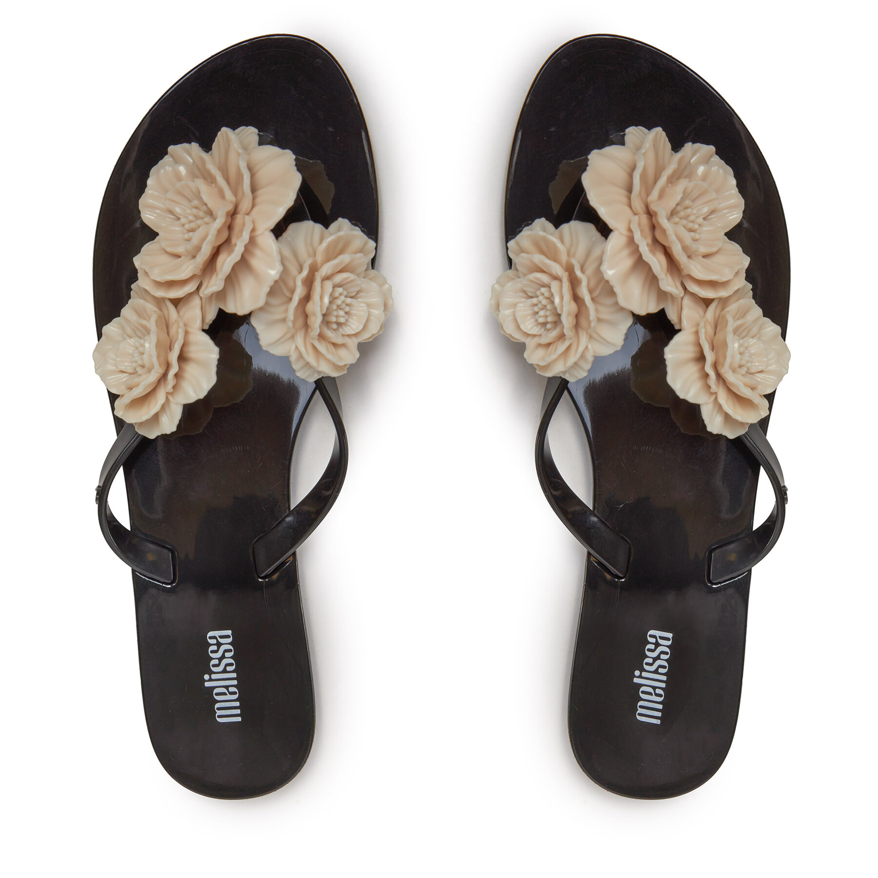 Žabky Melissa Melissa Harmonic Springtime Ad 35704 Čierna