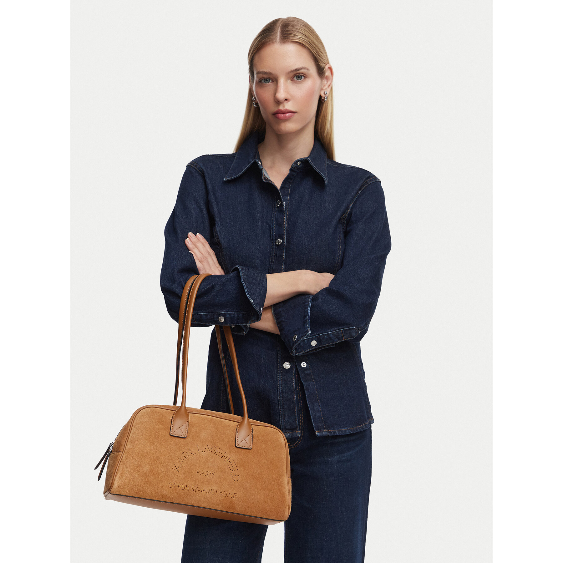 Geantă KARL LAGERFELD B3W30092 Maro