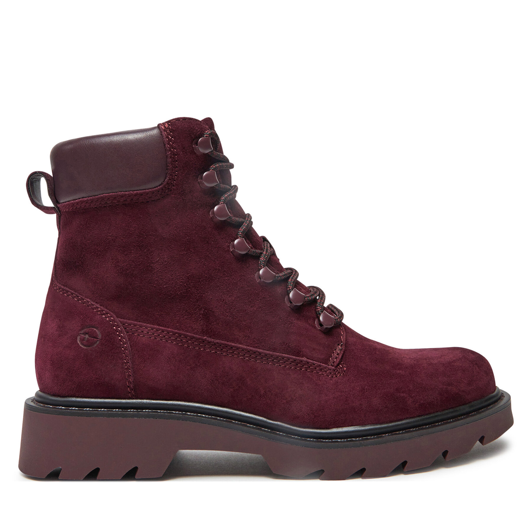 Damskie Trapery Tamaris, Rozmiar 38 Bordowy 1-25909-41