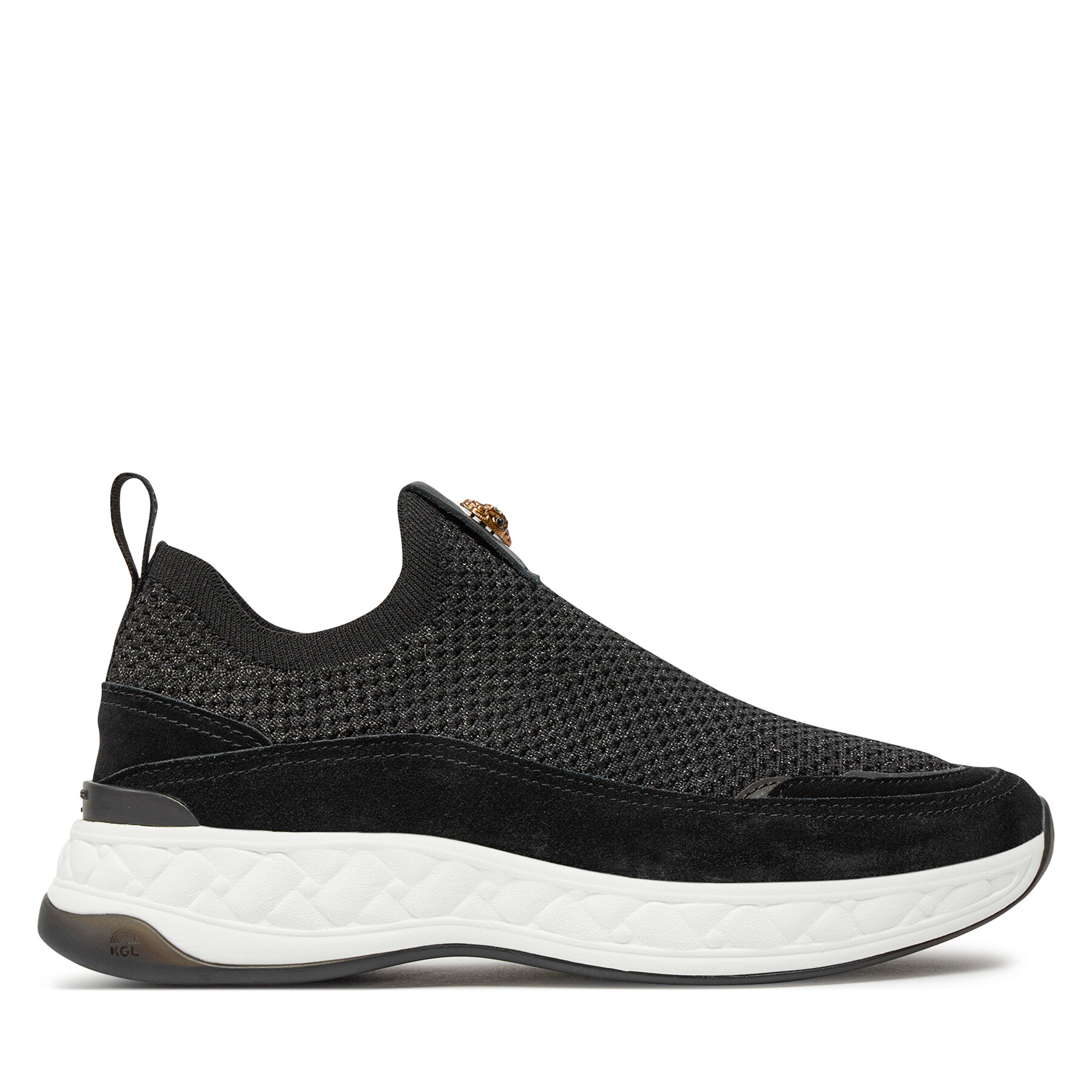 Damskie Sneakersy Kurt Geiger, Rozmiar 38 Czarny Kensington Slip-On 1290009609