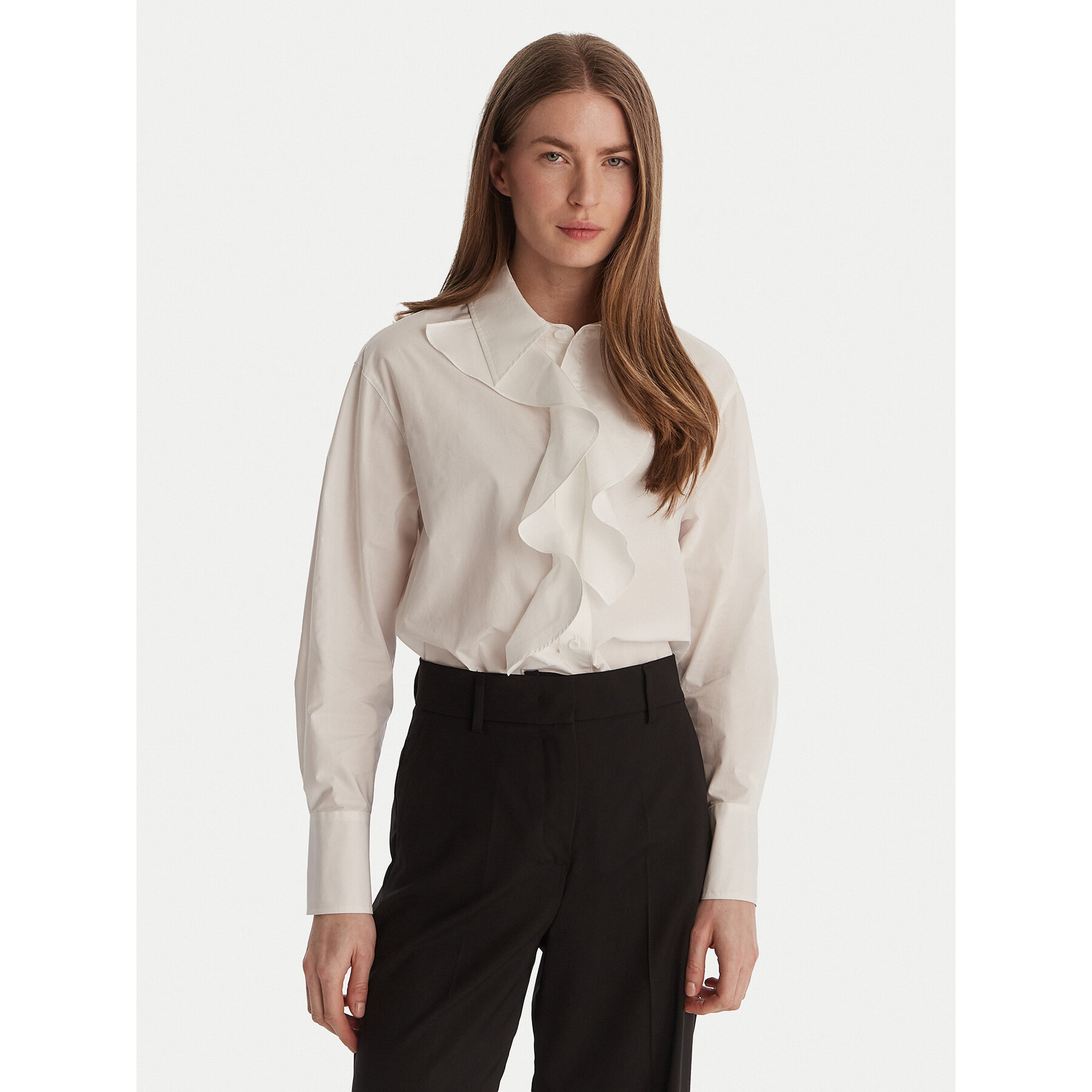 Marella Hemd Falesia 2613111071 Weiß Regular Fit