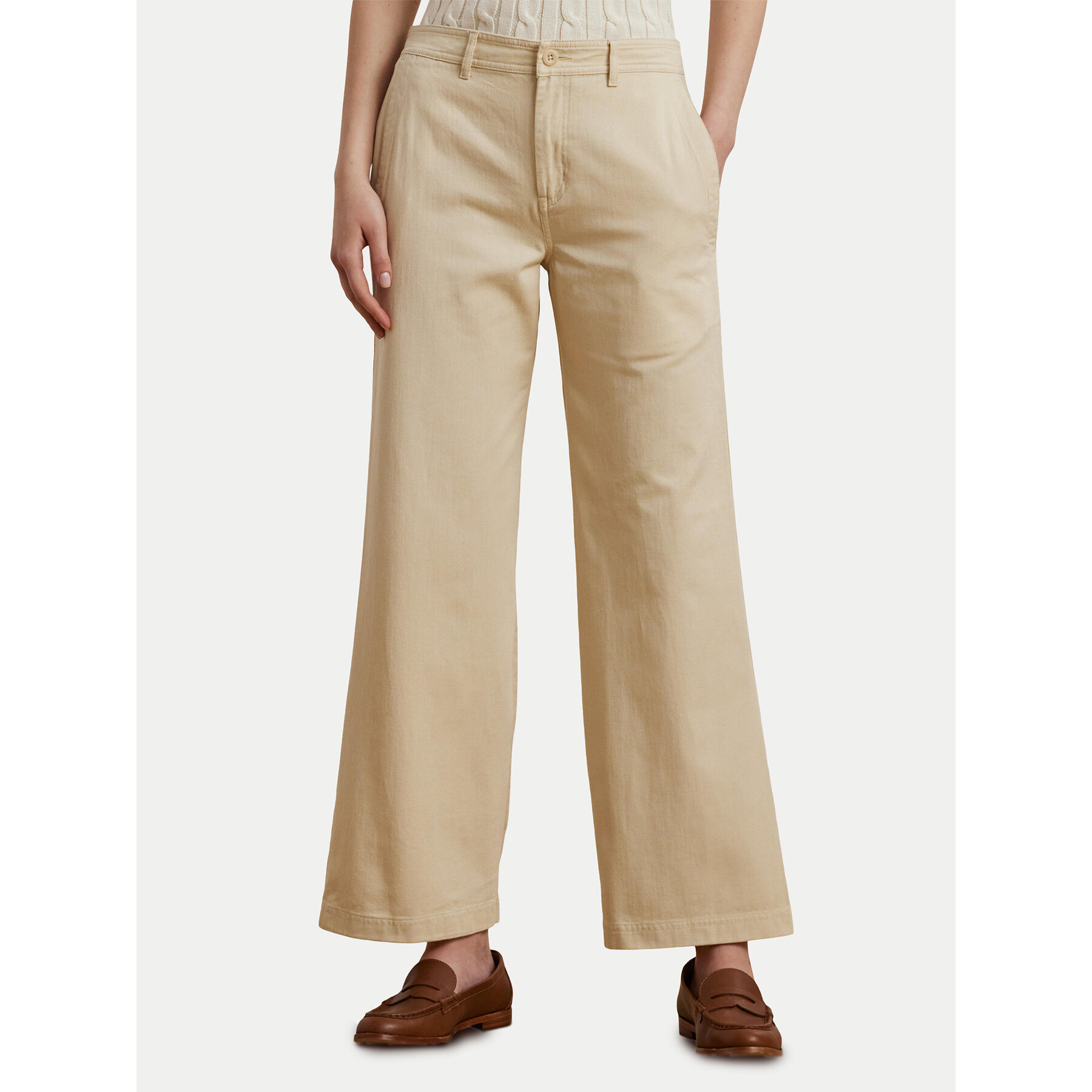 LAUREN RALPH LAUREN Culottes 200965654004 Beige Regular Fit