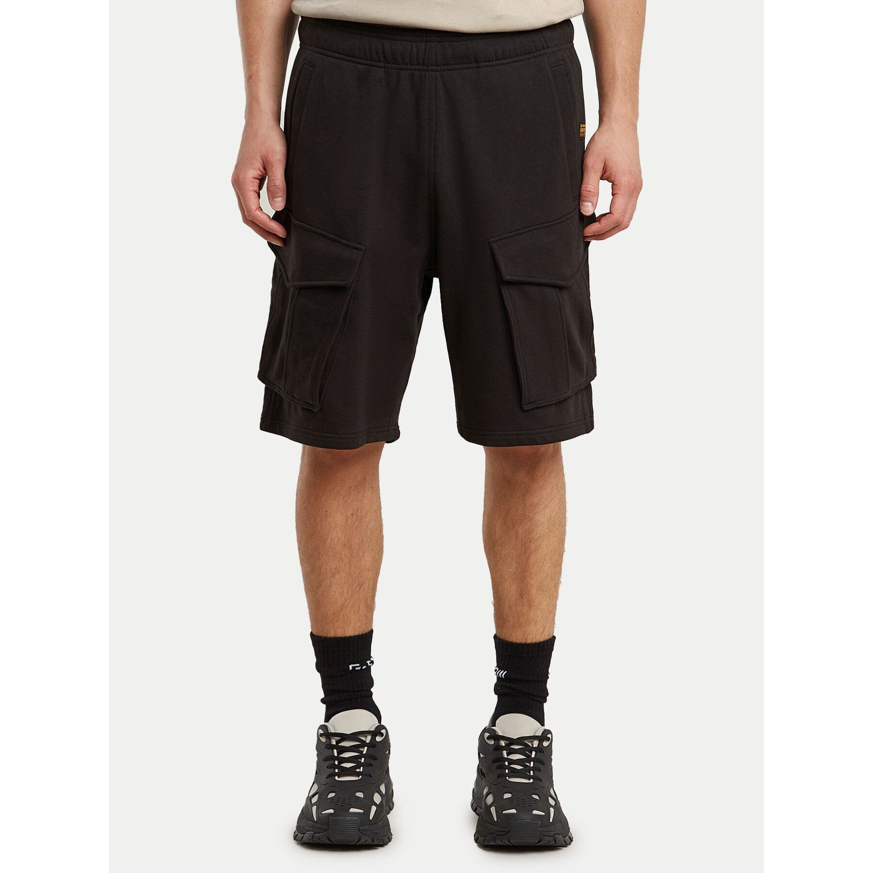 G-Star Raw Sportske kratke hlače Rovic D24452-D257 Crna Relaxed Fit