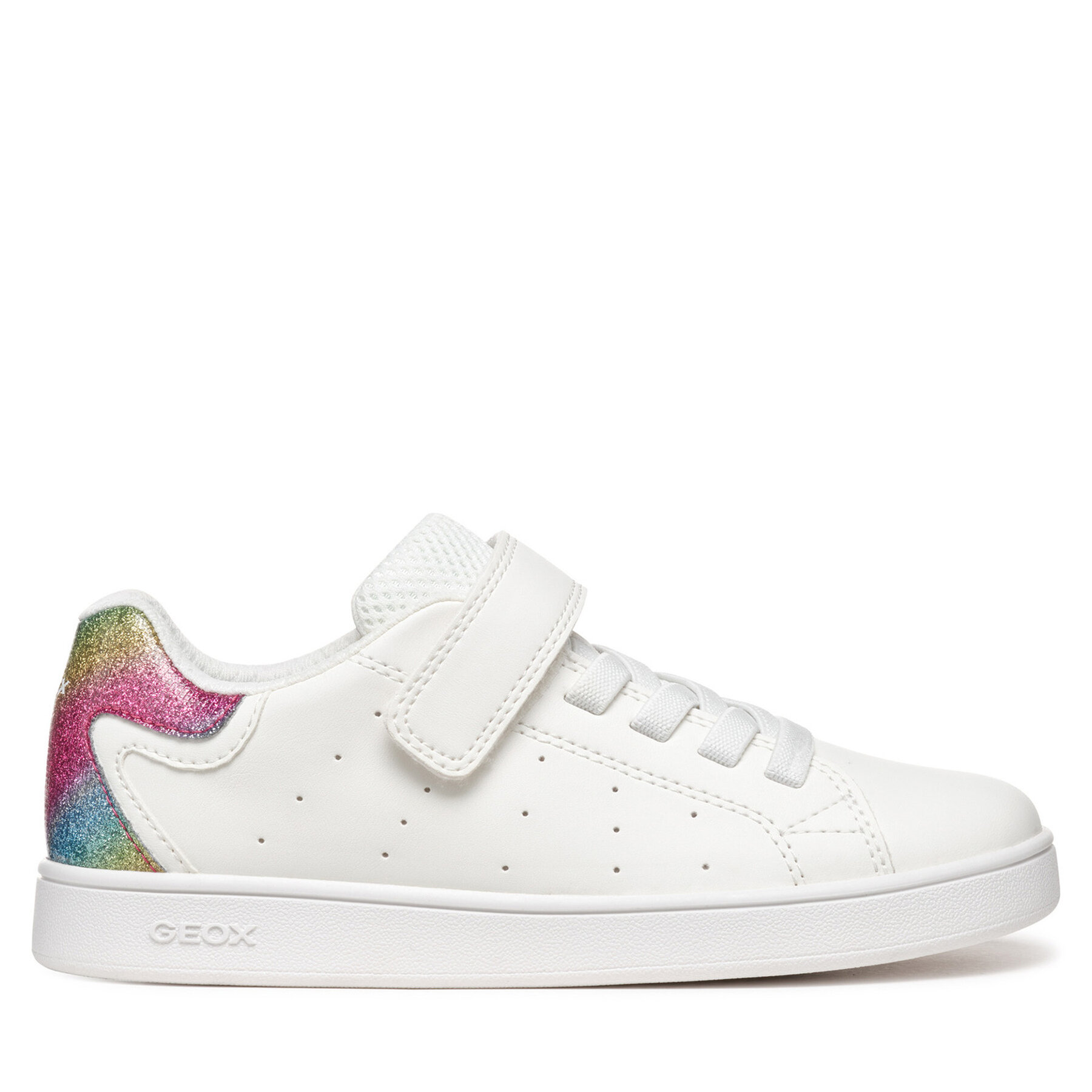 Сникърси Geox J Eclyper J36LRA 0BCQD C0653 S Бял
