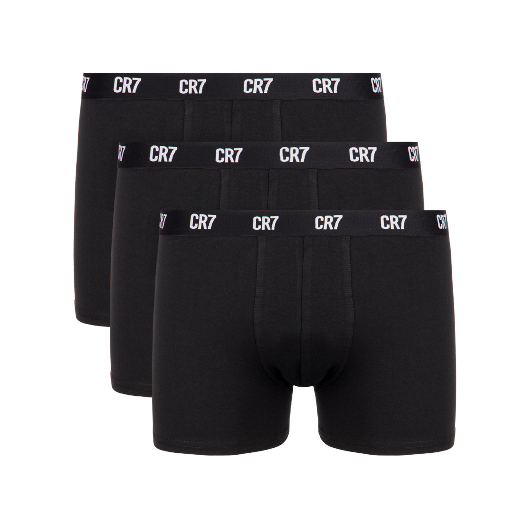 Cristiano Ronaldo CR7 Boxershorts-Set Basic Trunk 3-Pack 8100-49-900 Schwarz