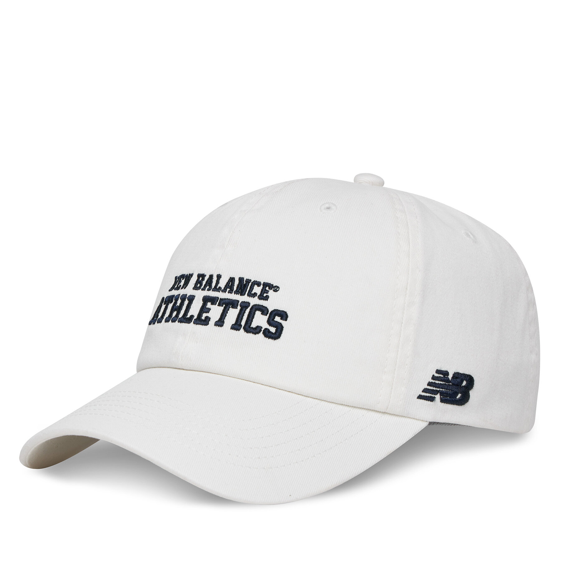 Шапка с козирка New Balance LAH51014SST Бял
