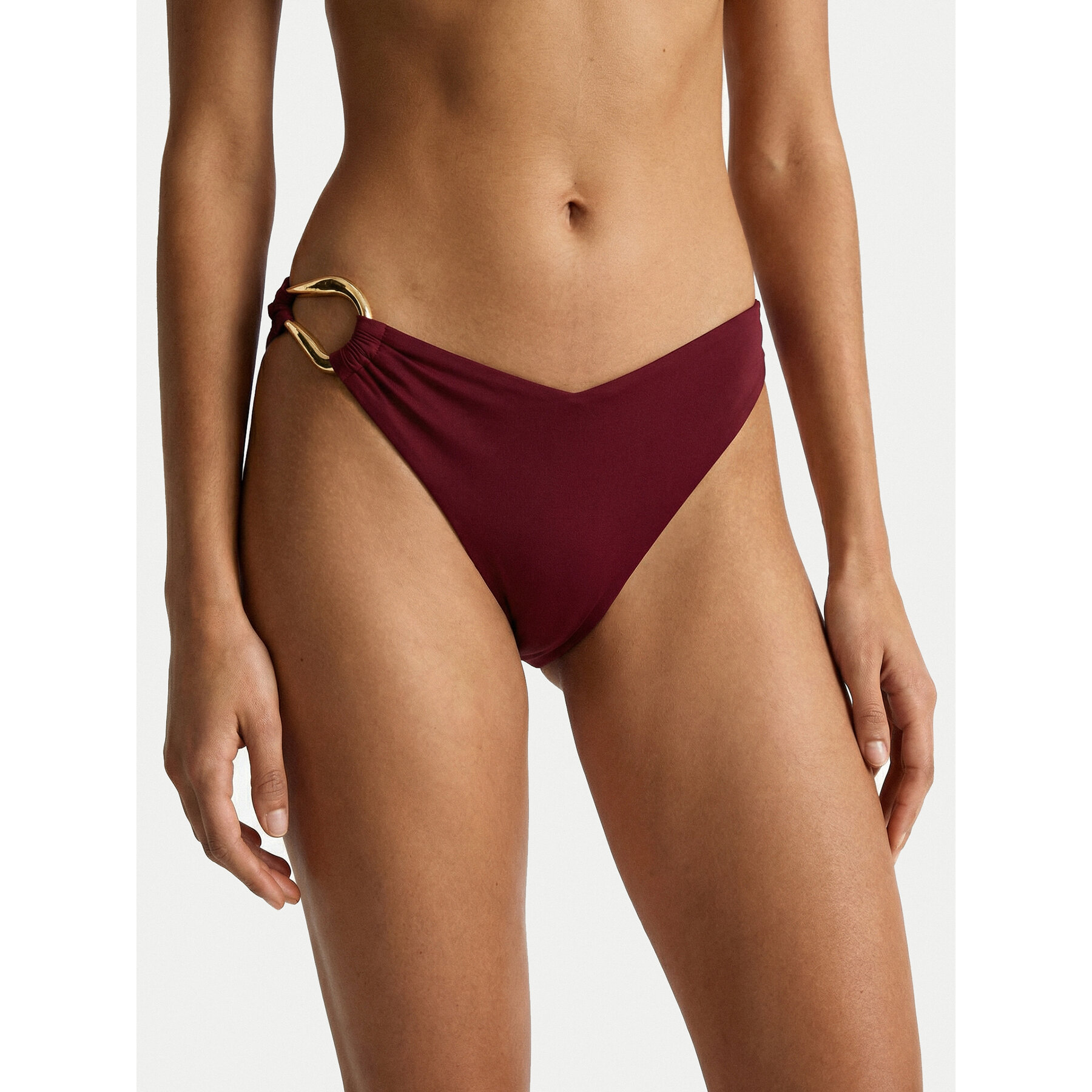 Guess Bikini-Unterteil E6GO11 KF590 Dunkelrot