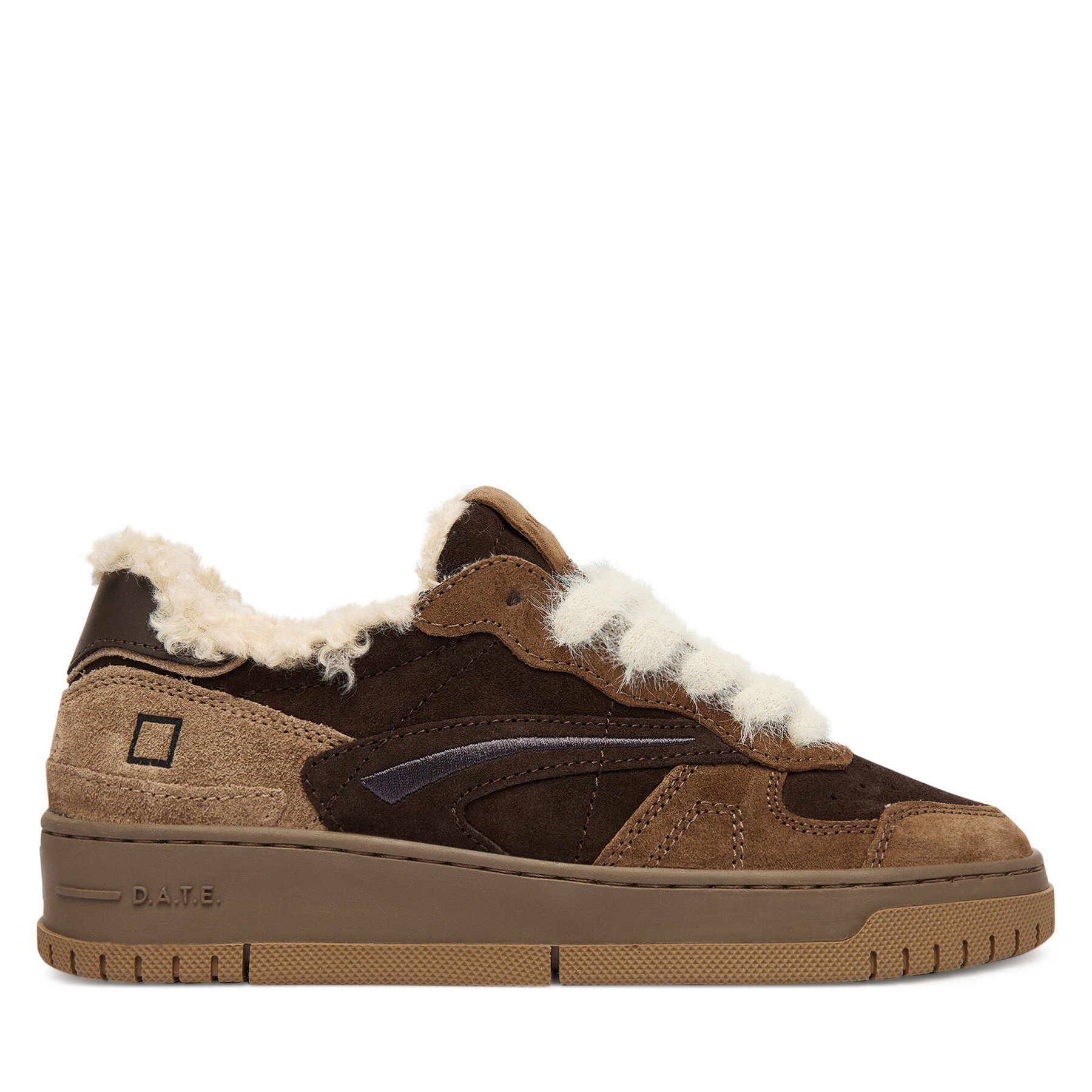 Sneakers D.A.T.E. Torneo Pure Mono W431-TP-MN Marrone
