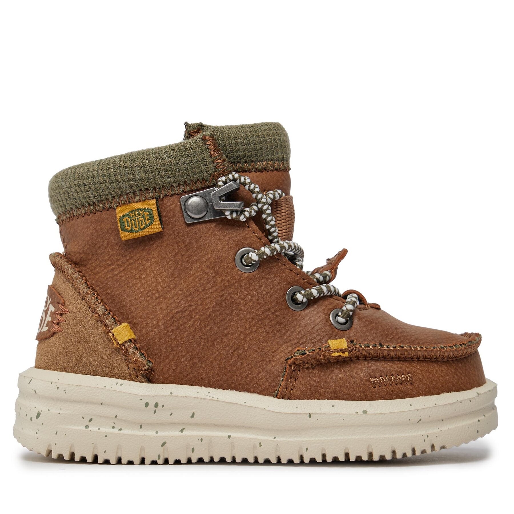 Hey Dude Μποτίνια Hey Dude Bradley Boot Youth 40417-267 Καφέ