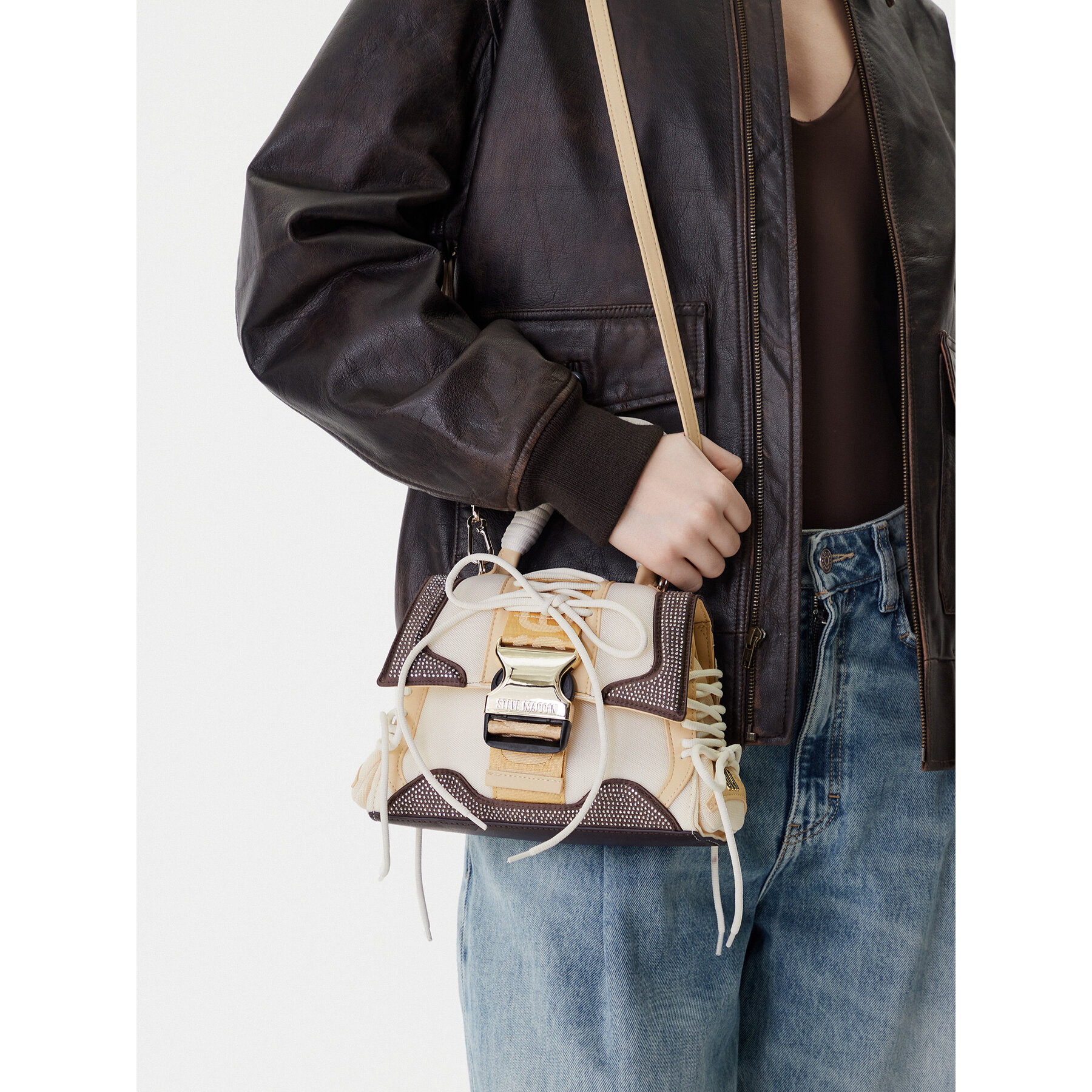 Torbica Steve Madden Bdiego-A 13002327 Smeđa
