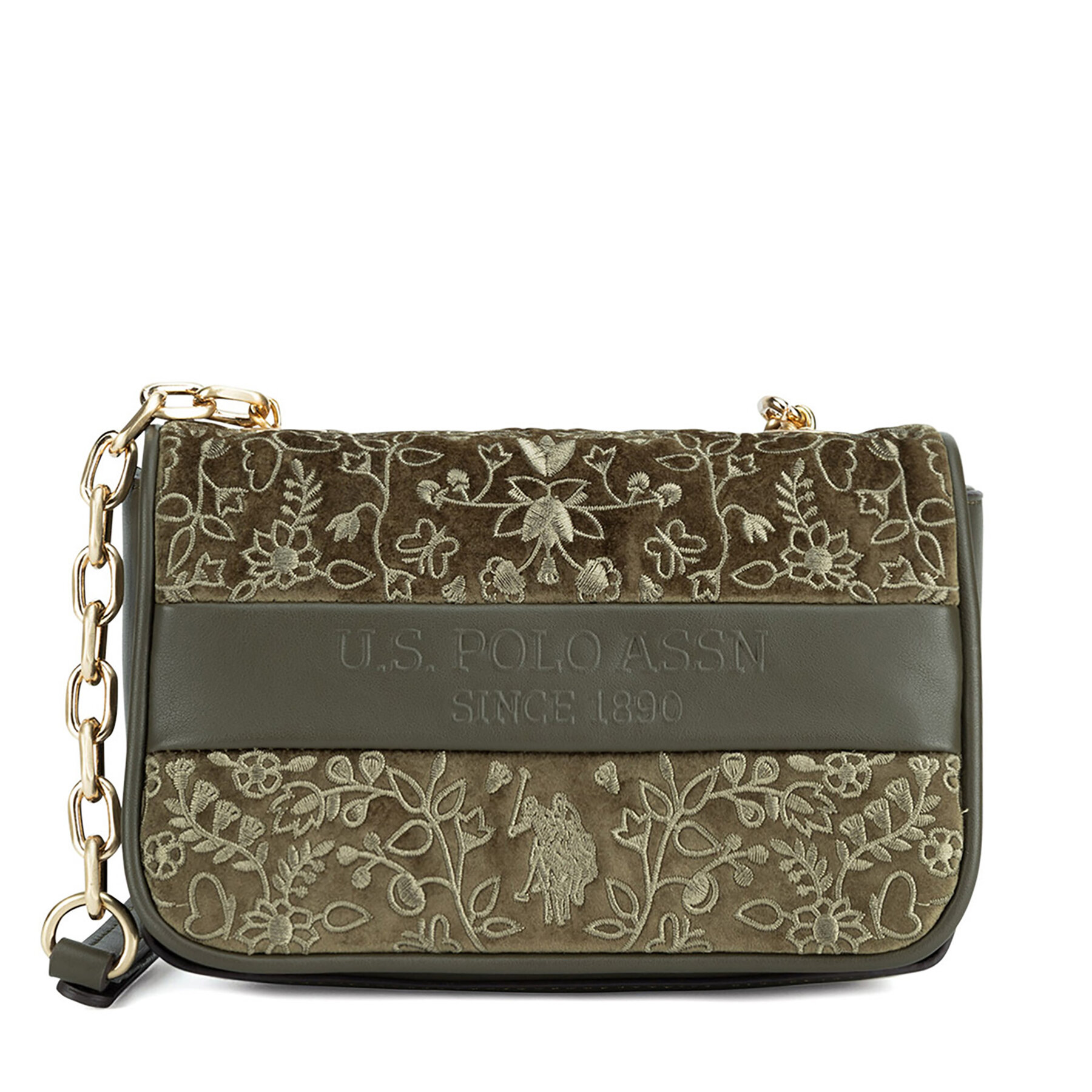 Τσάντα U.S. Polo Assn. BIUXT8462WZC Πράσινο