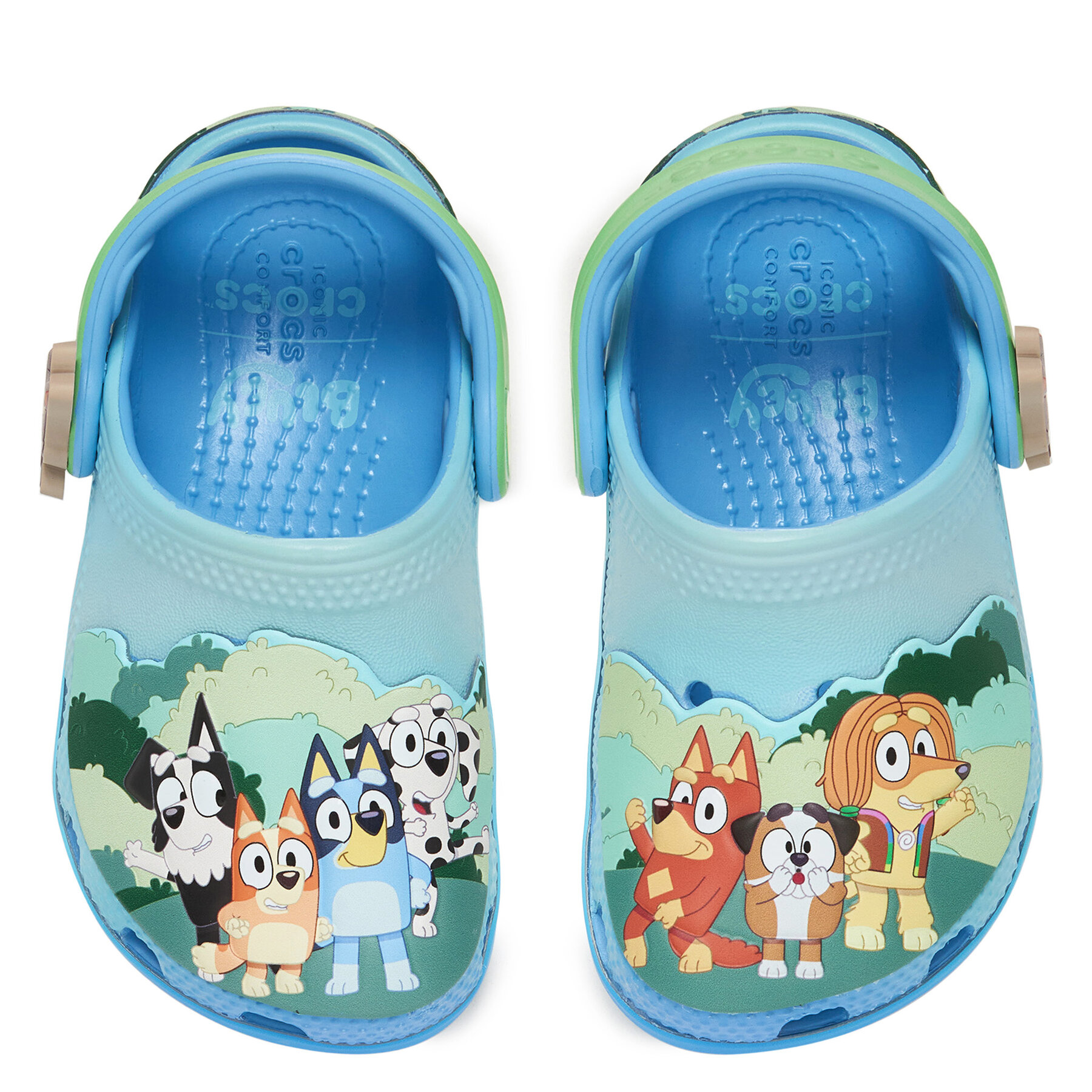 Papucs Crocs Bluey Multi Cls Clg T 212369 Színes