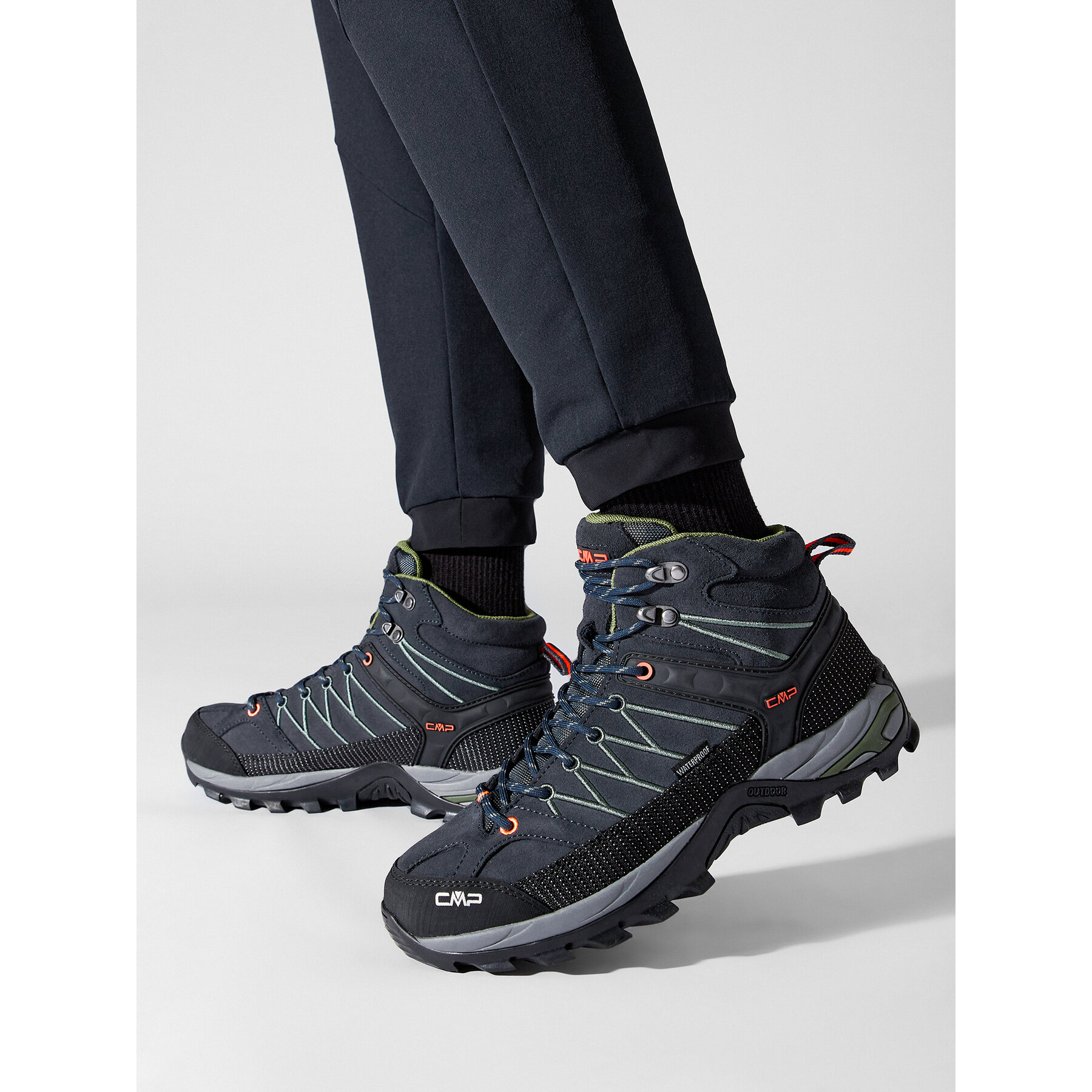 Trekking čevlji CMP Rigel Mid Trekking Shoe Wp 3Q12947 Mornarsko modra