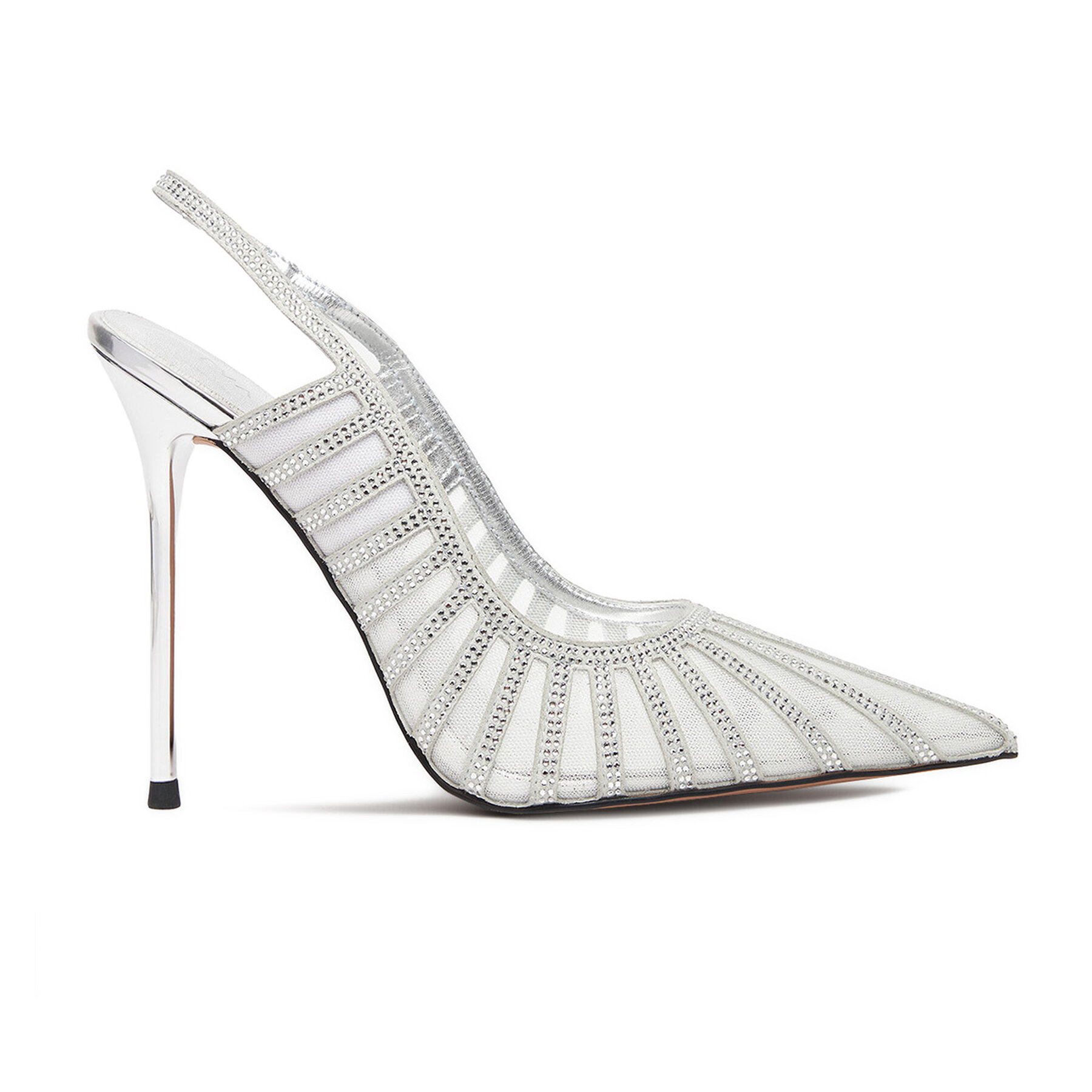 Scarpe stiletto Eva Minge EO-AVA-E373-70H-C183Y1 Argento